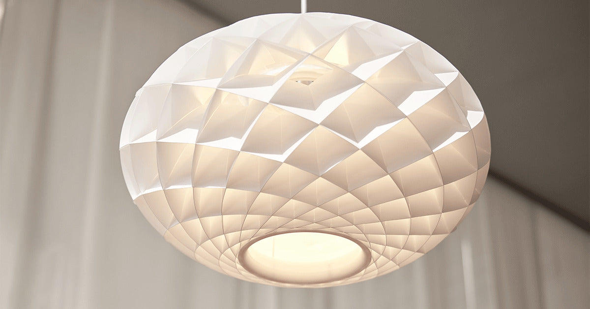 PATERA OVAL White Pendant Lamp
