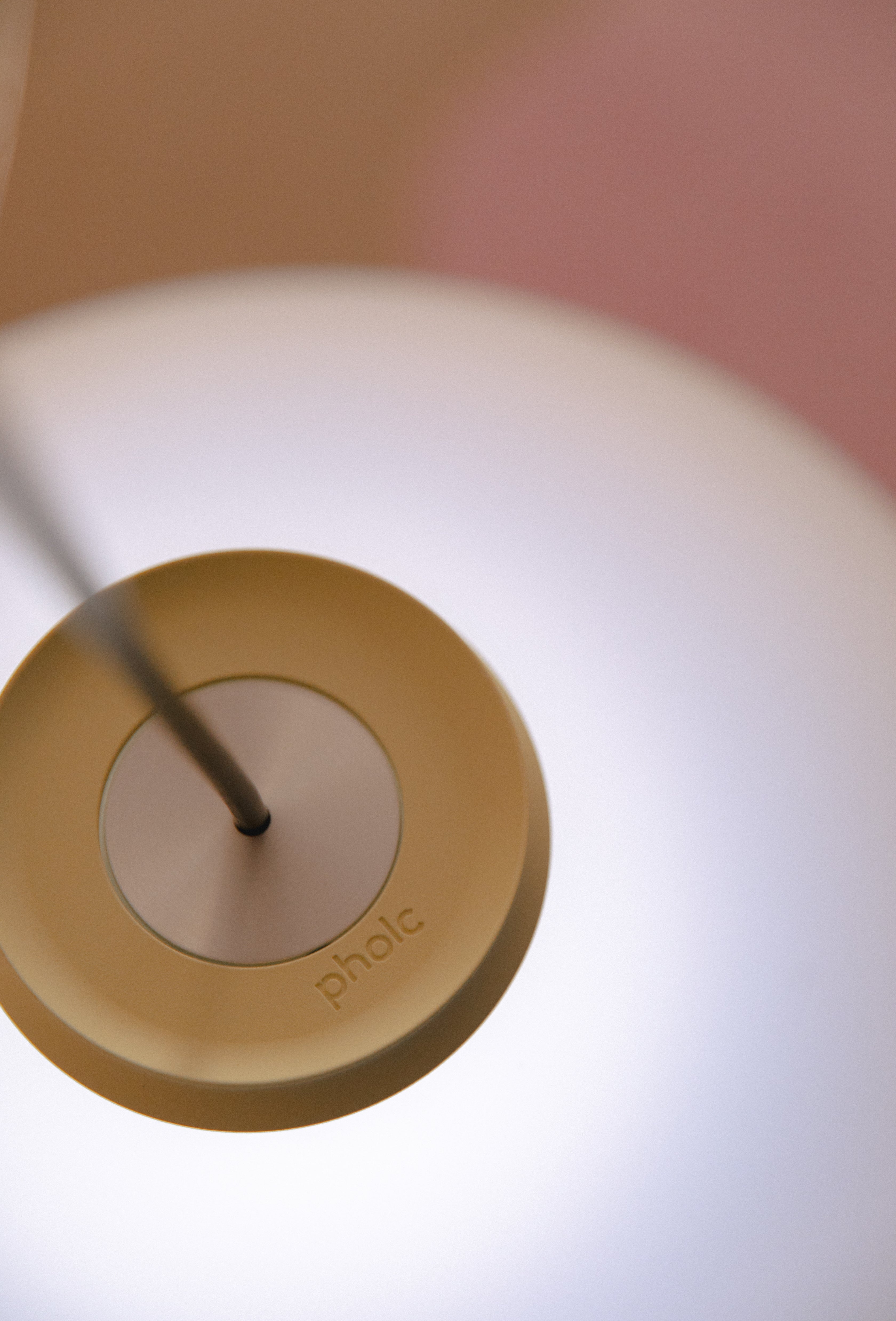 Závesná lampa ALINE svetložltá s bielym tienidlo