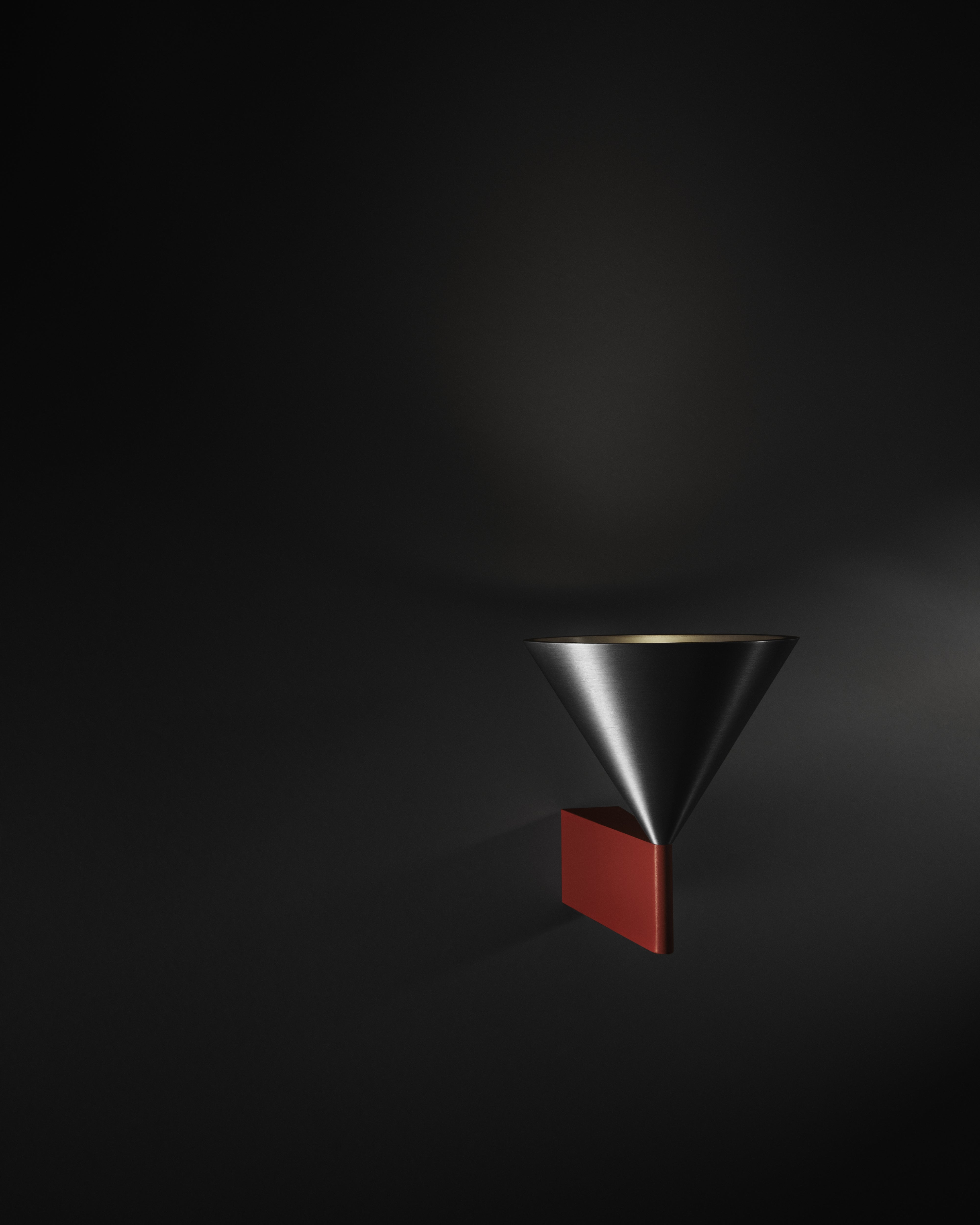 APOLLO Wall Lamp Red Orange