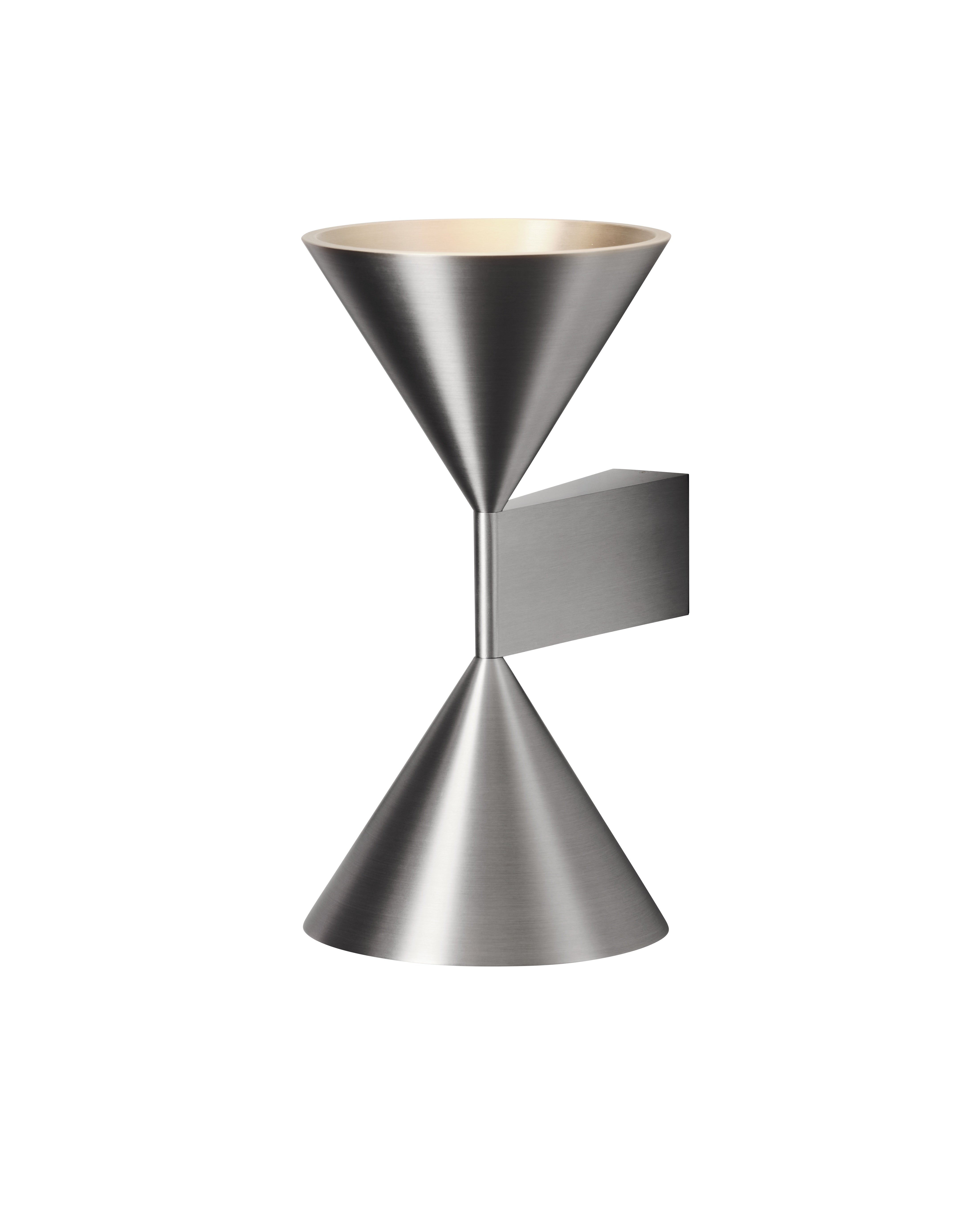 Nástenná lampa APOLLO GRAND strieborná