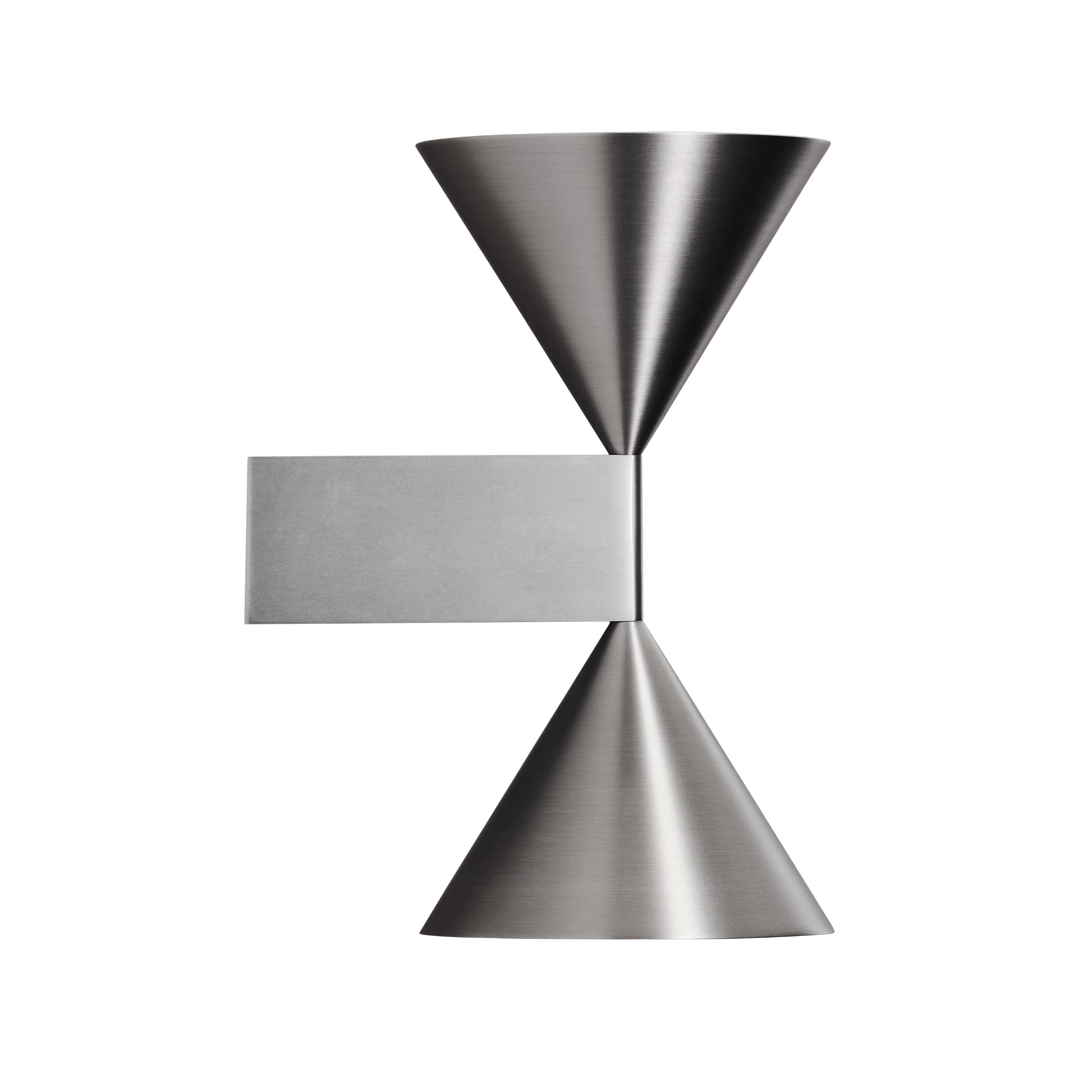 Nástenná lampa APOLLO GRAND strieborná