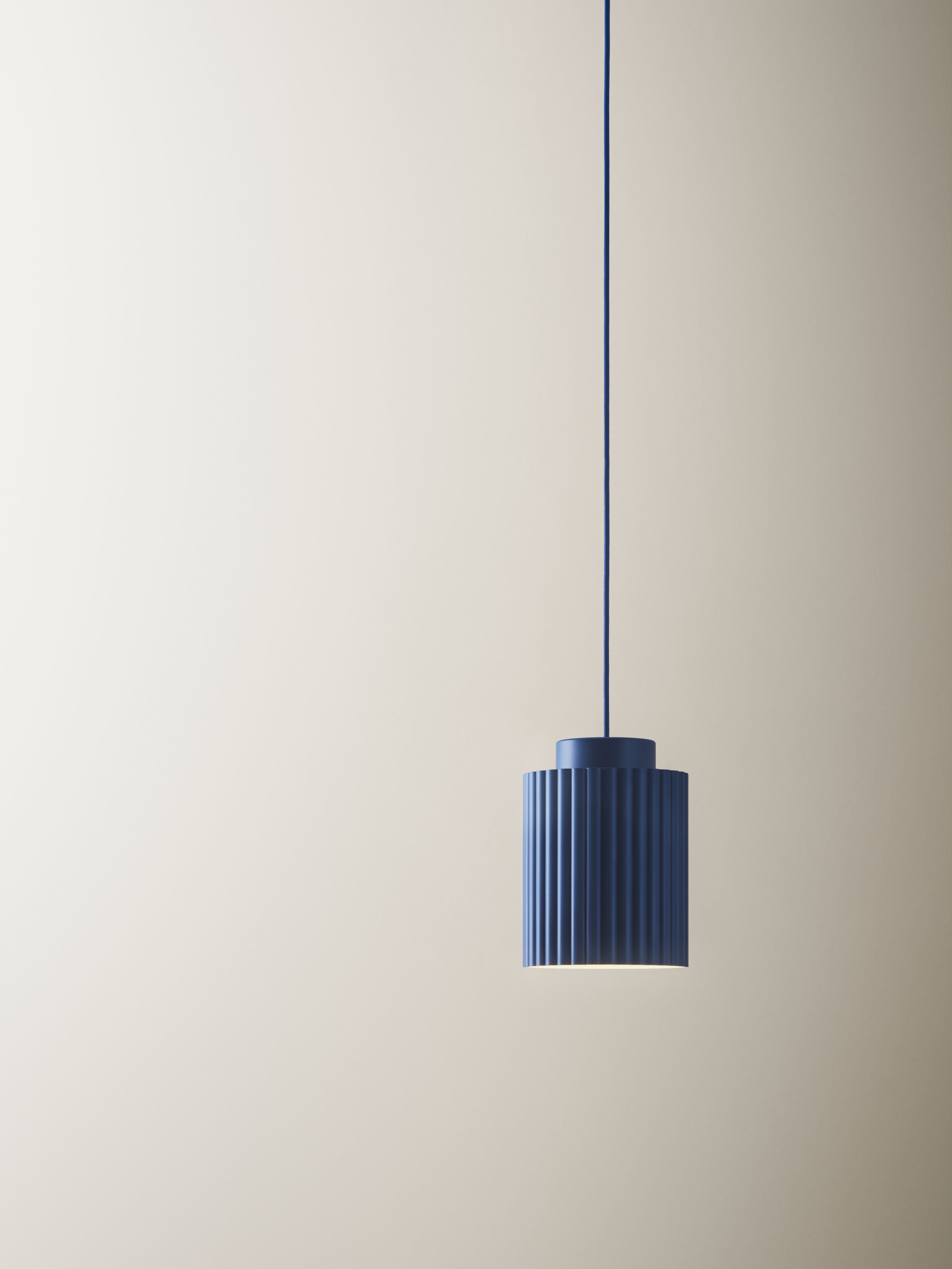 Závesná lampa DONNA modrá