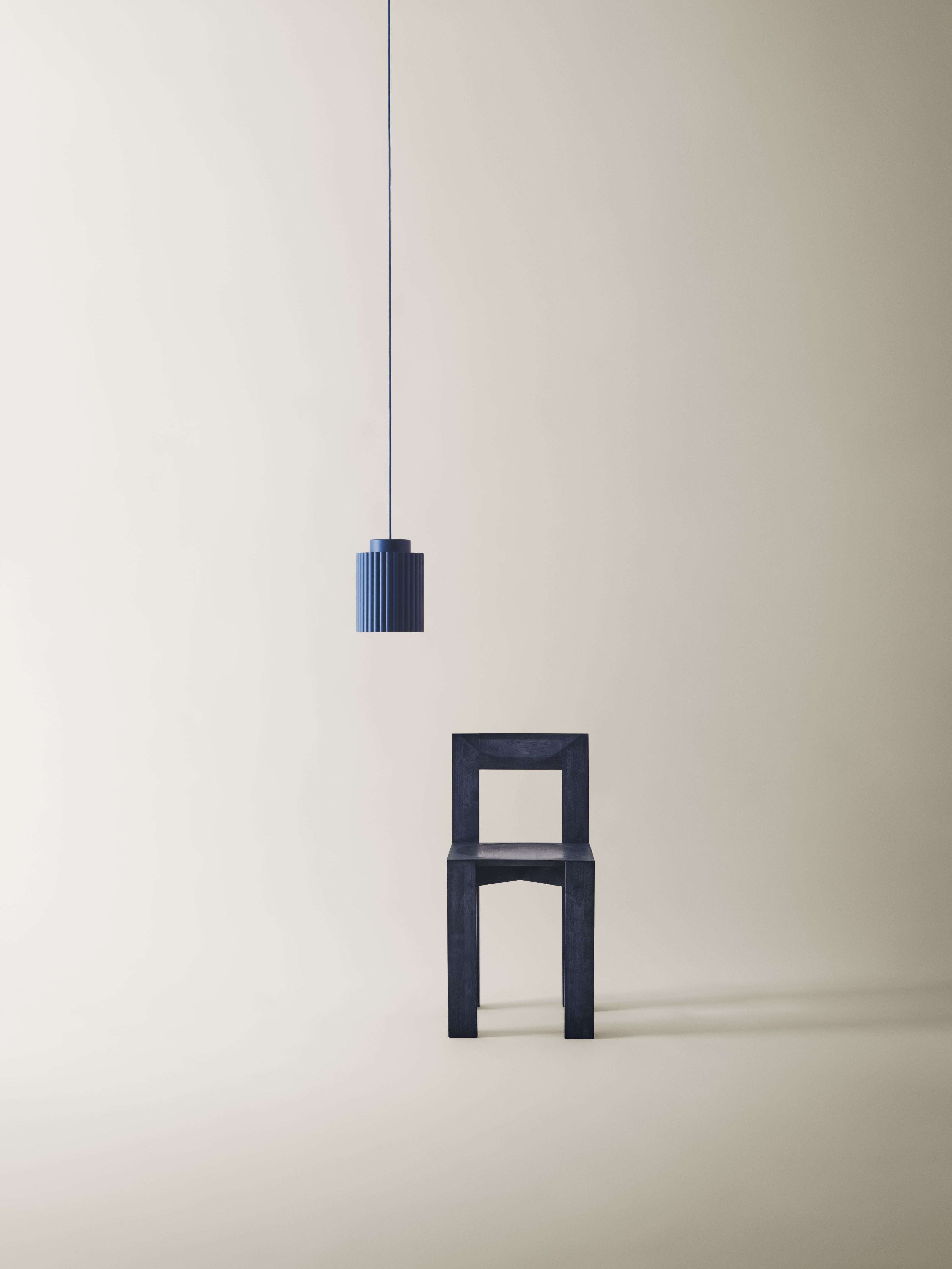 Závesná lampa DONNA modrá