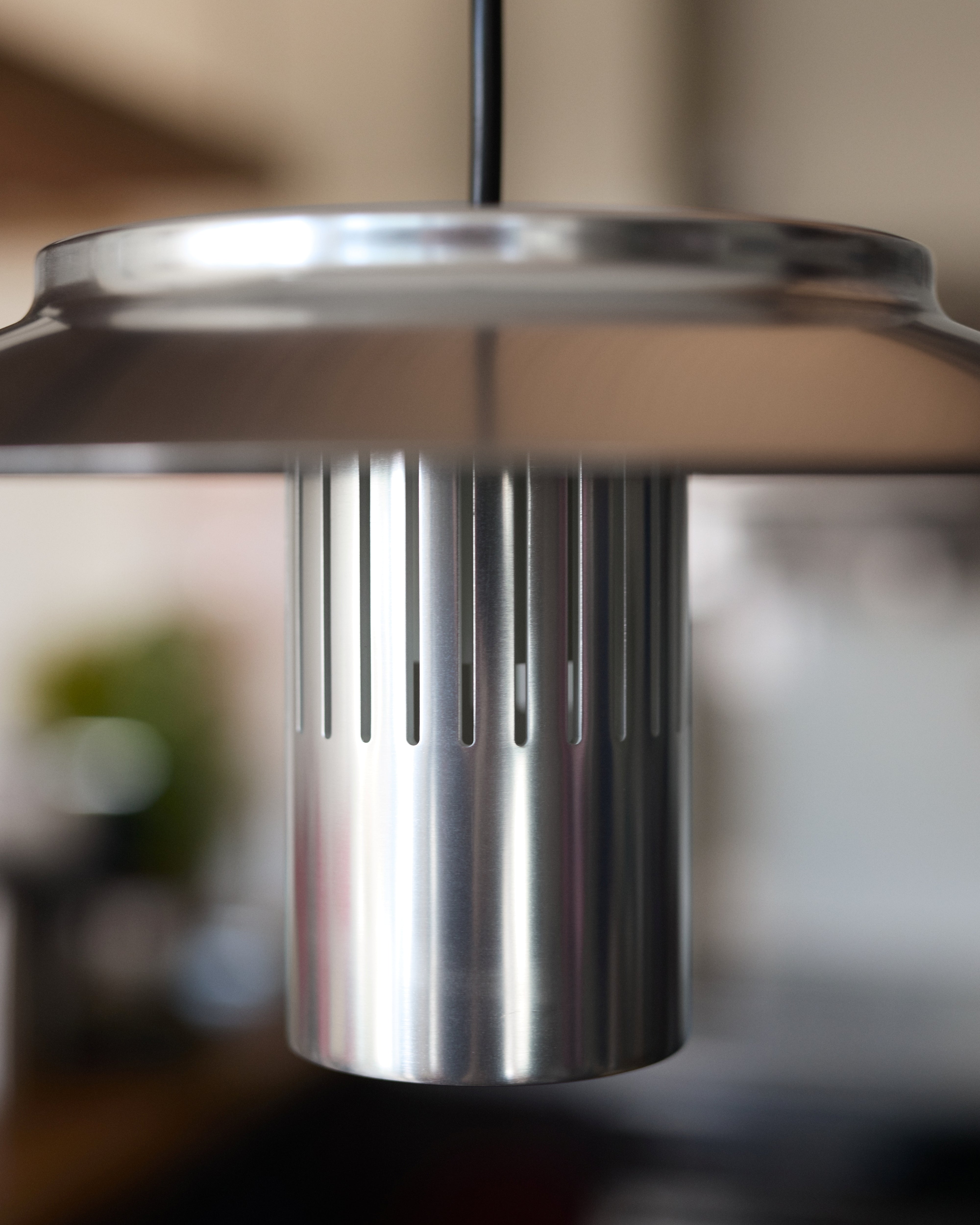 Závesná lampa LILLE strieborná