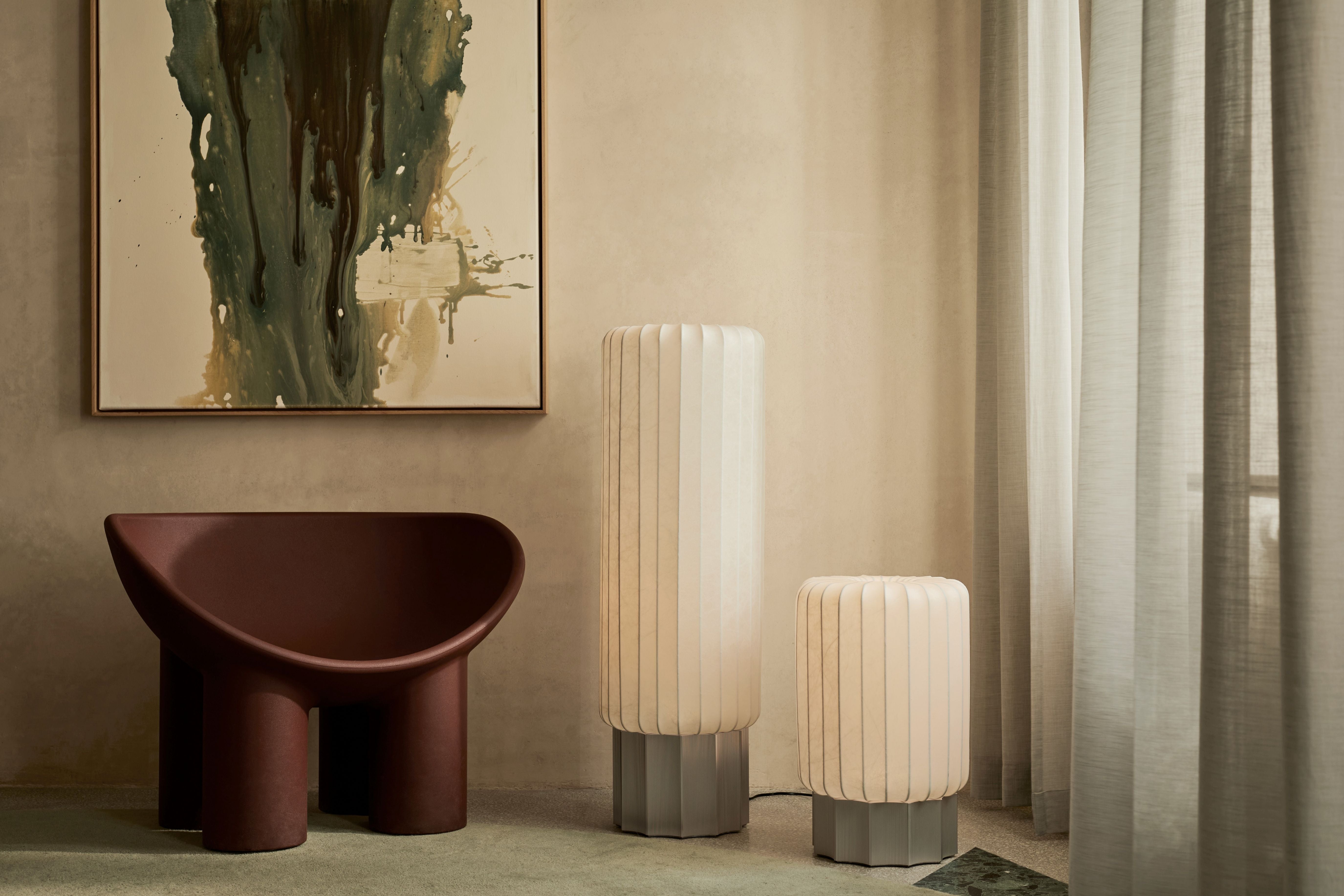 Stojaca lampa METER hliník