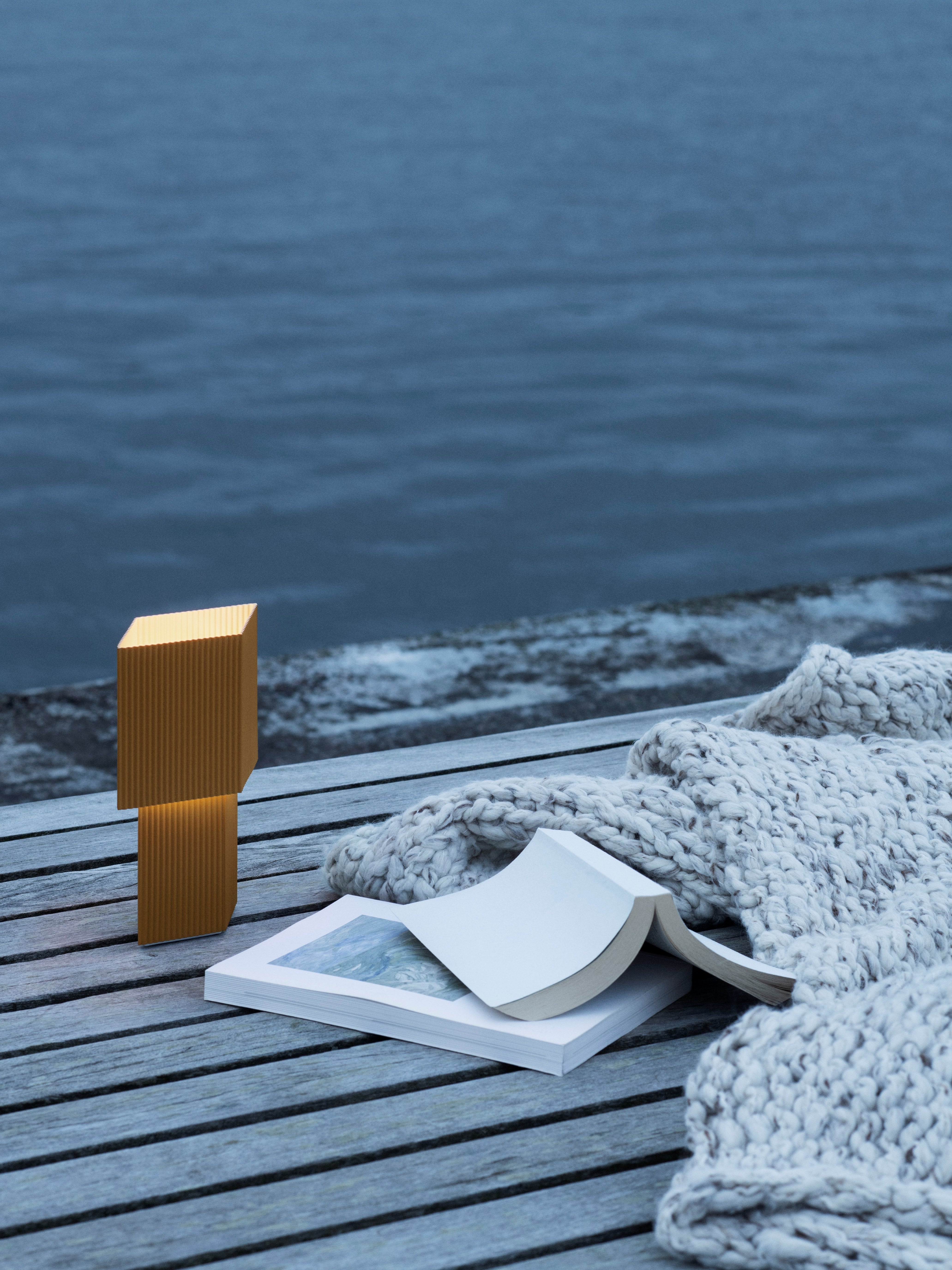 Stolná lampa ROMB MINI kumin