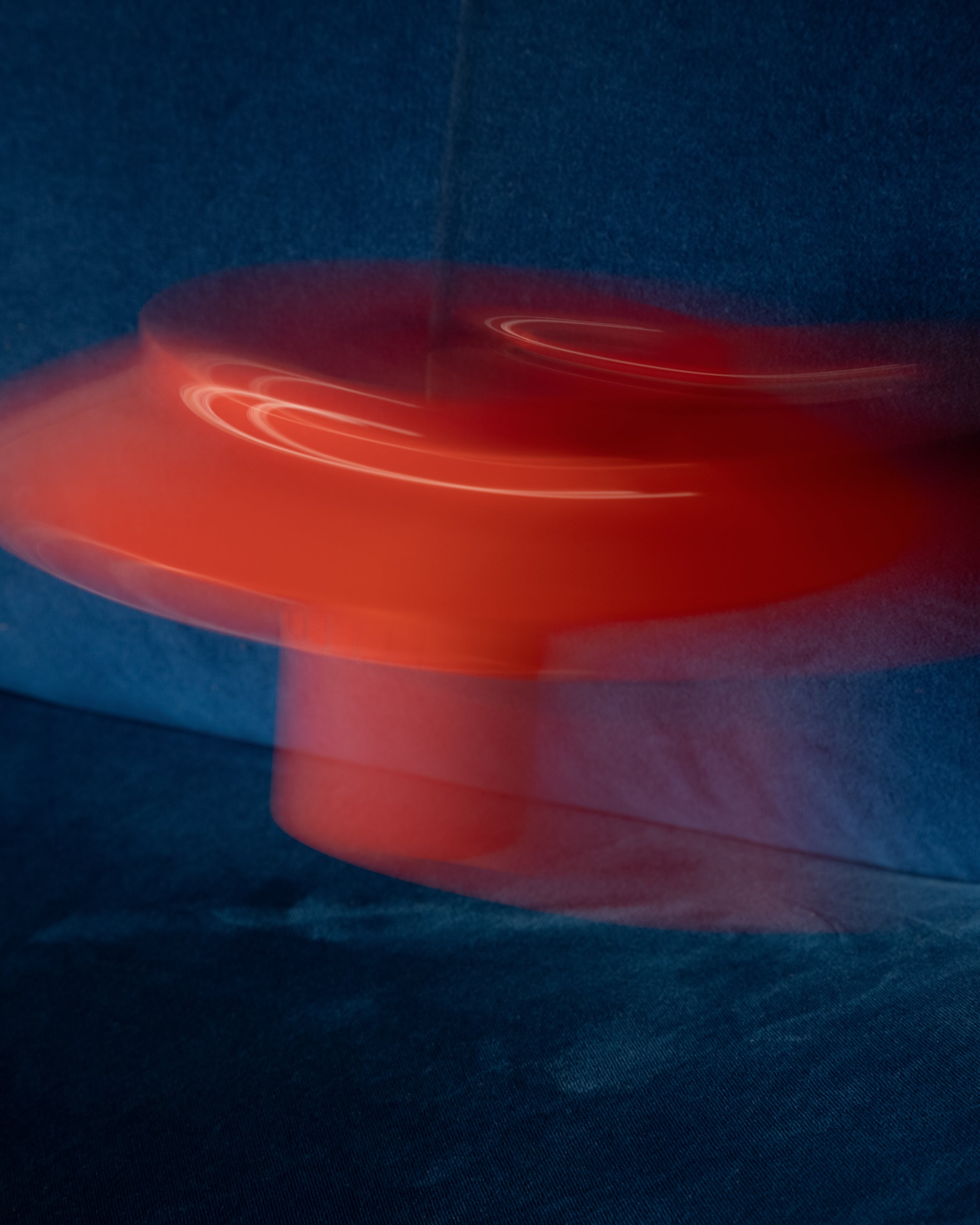 Závesná lampa LILLE červená pomaranč