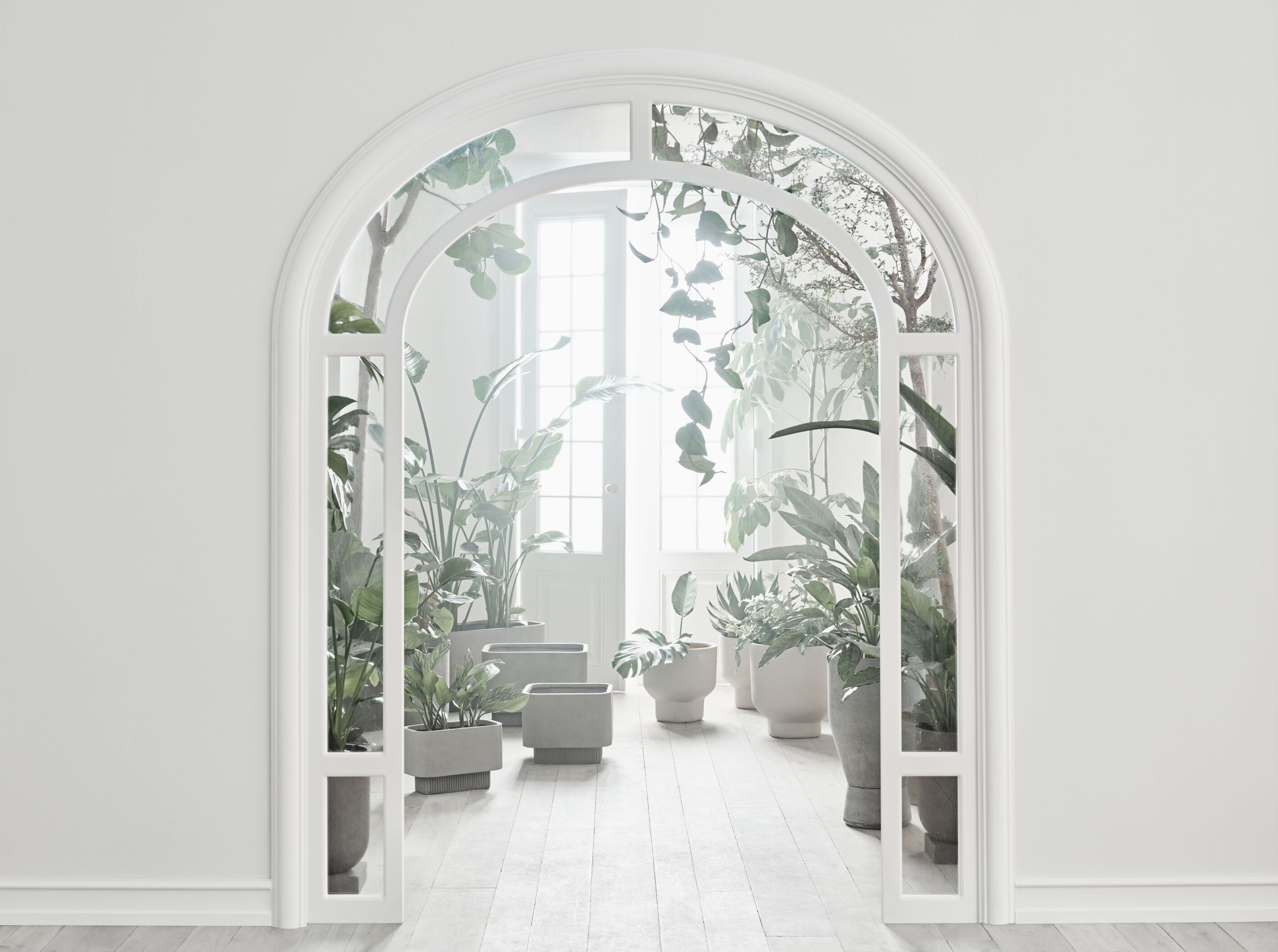 Kvetináč COMBO šedý cement