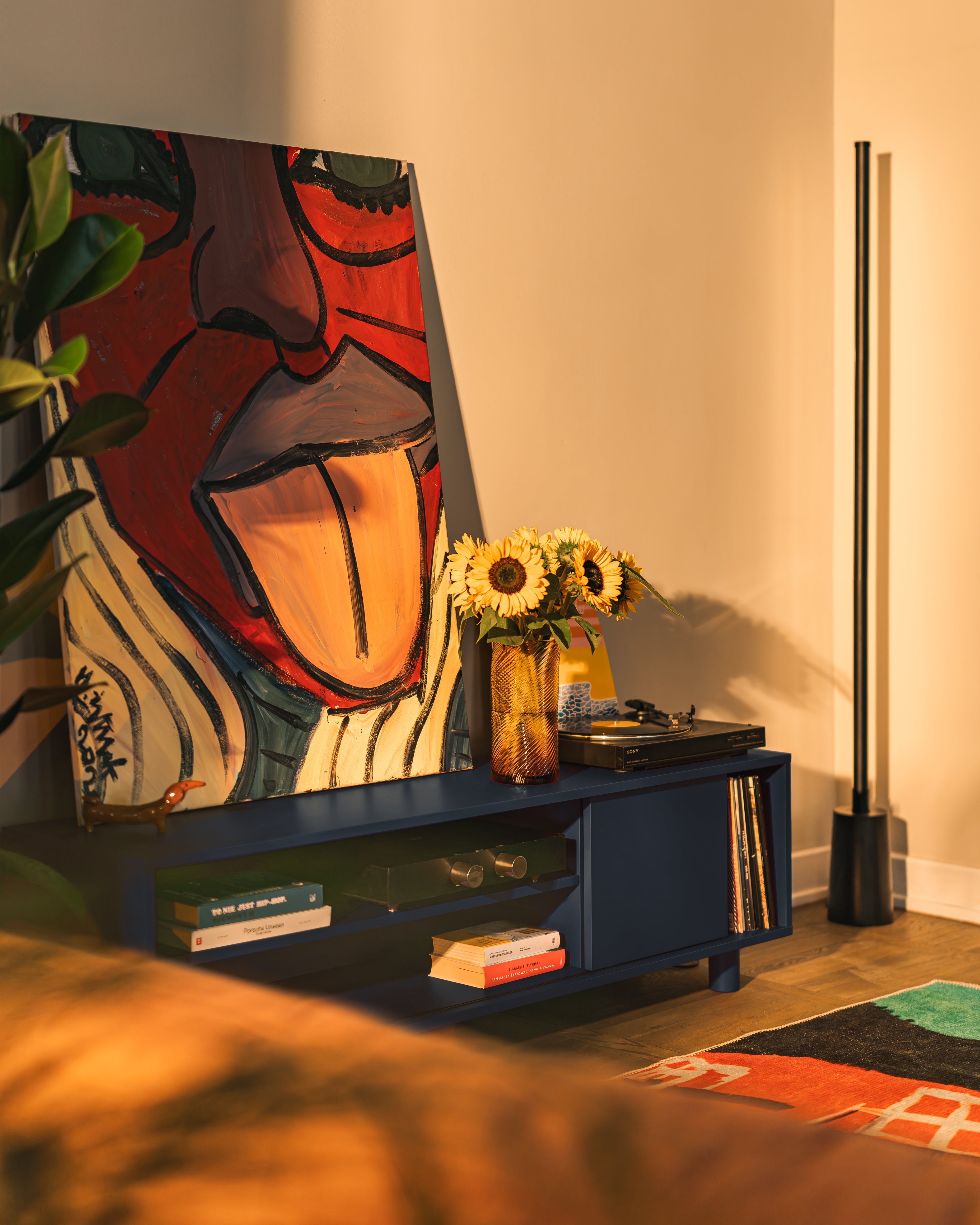 RTV Cabinet POP cobalt blue