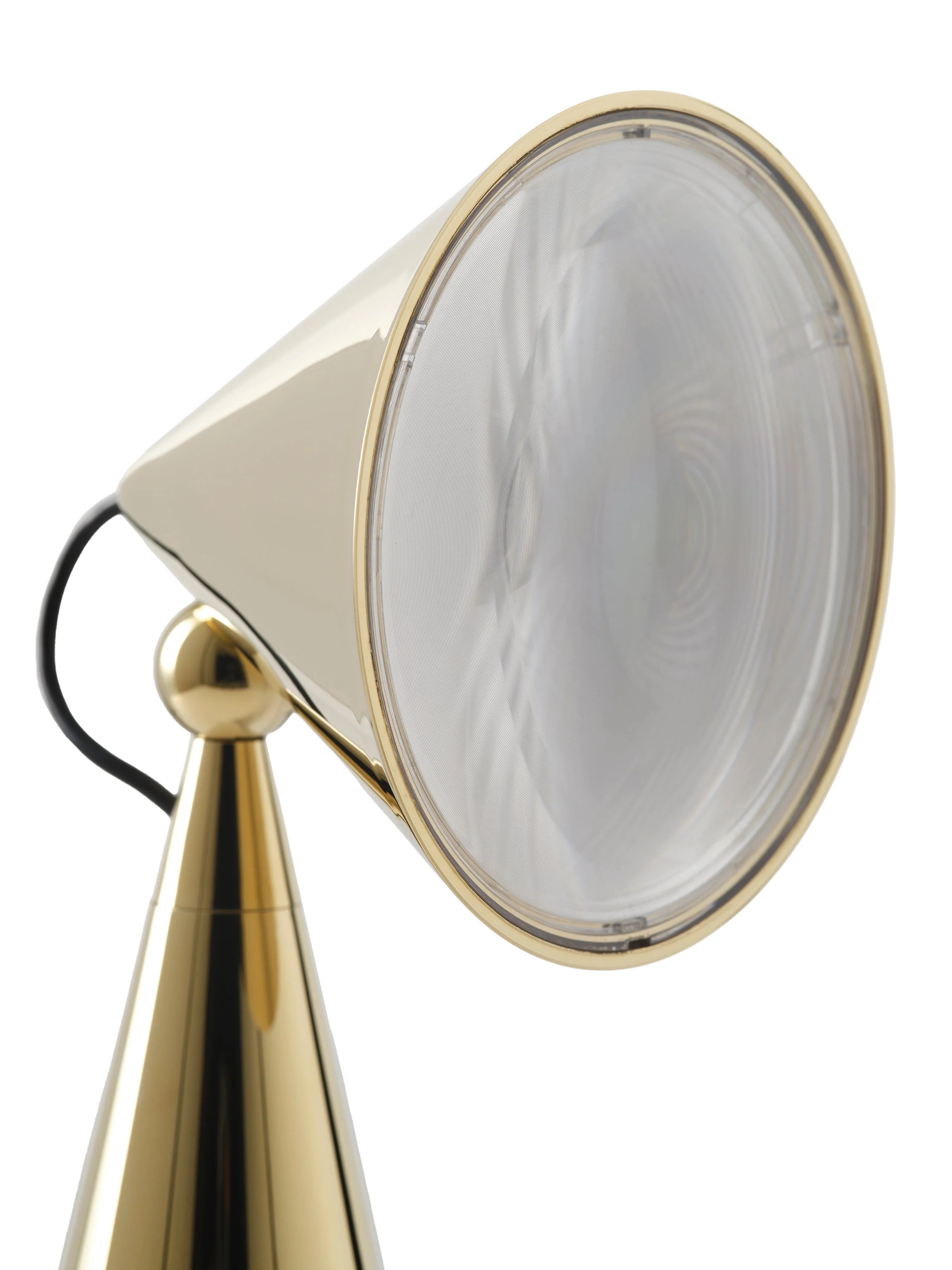 Portable table lamp POSE gold