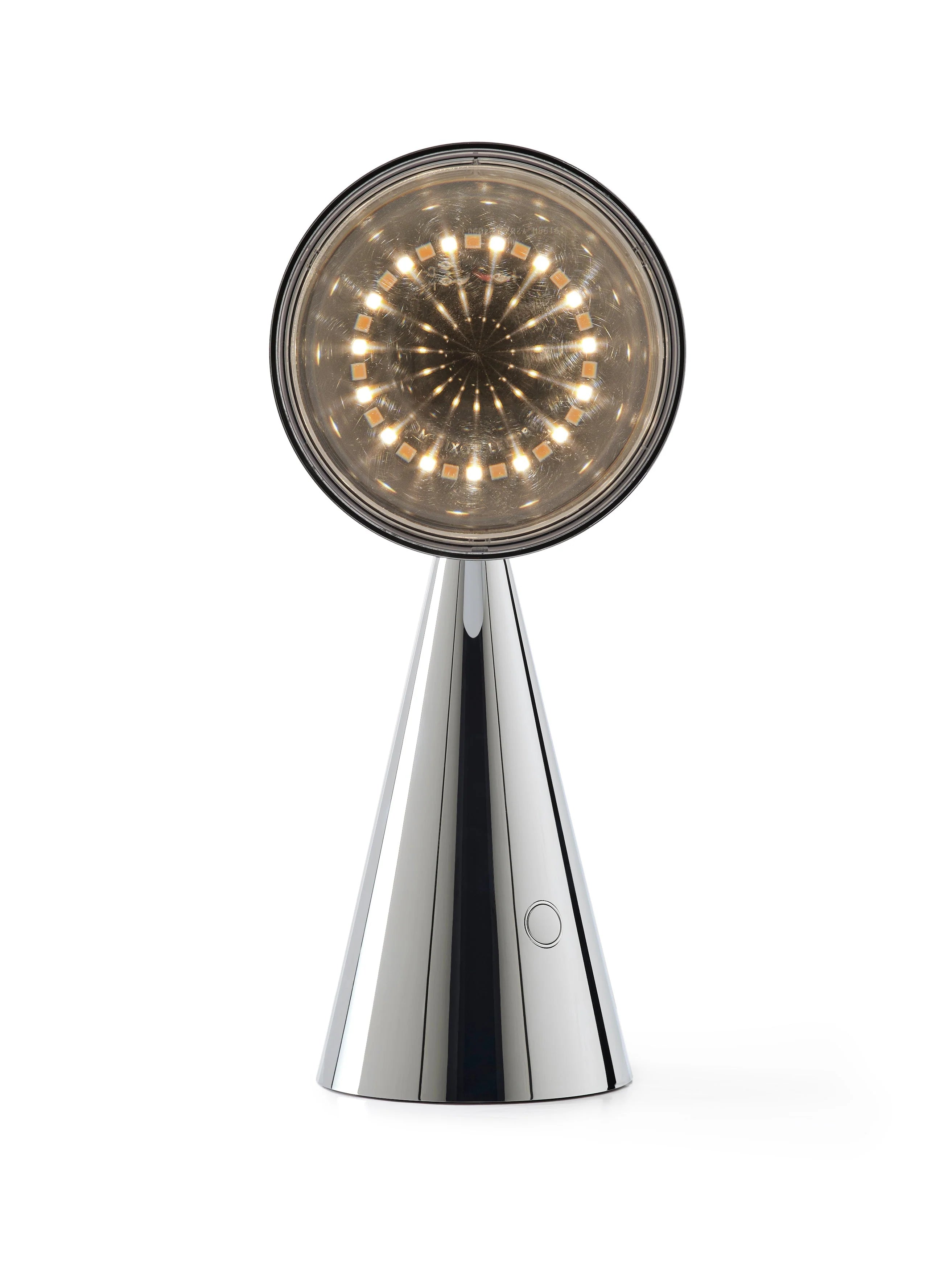 Prenosná stolná lampa POSE strieborná