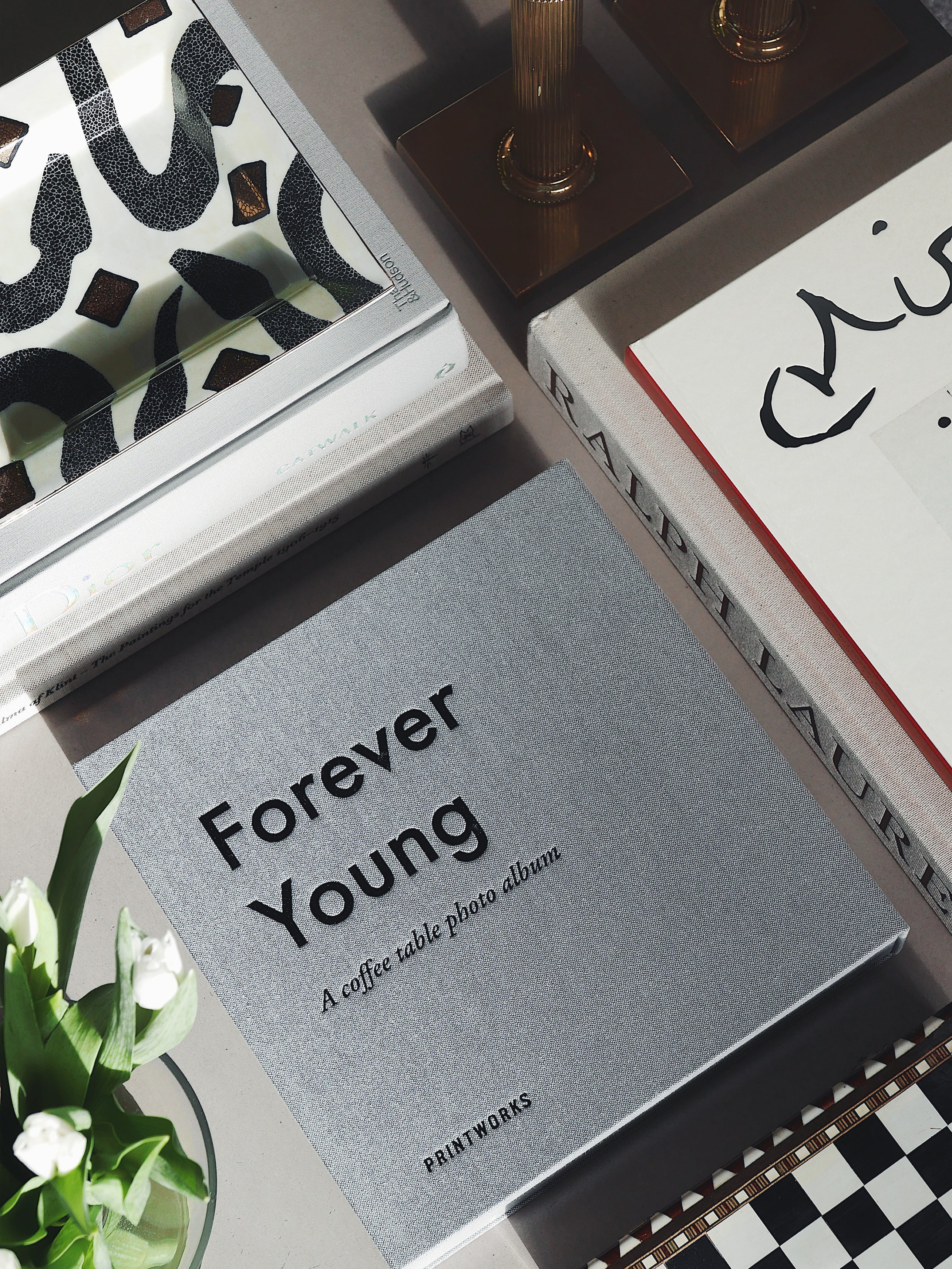Album na fotografie FOREVER YOUNG šedý