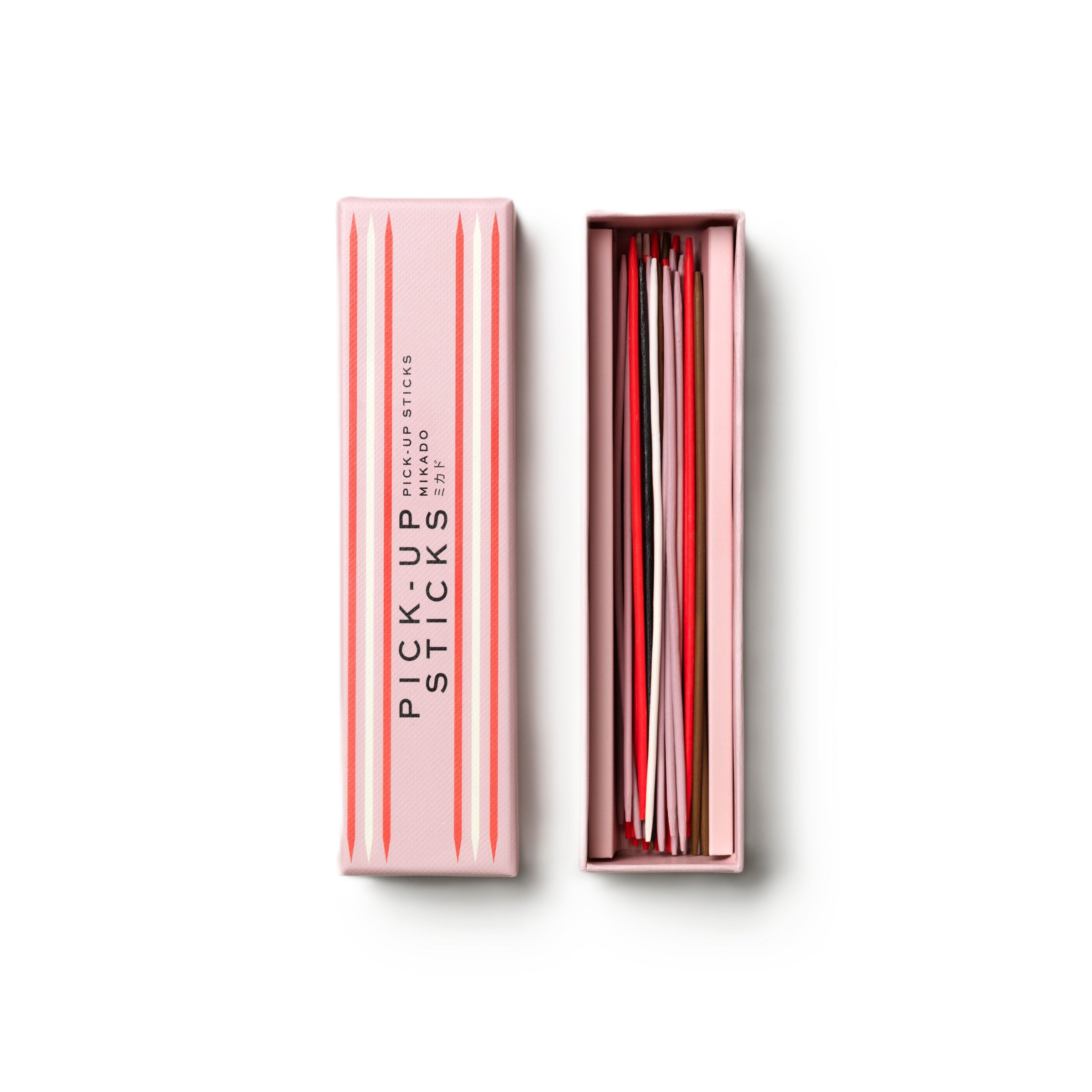 Hra PICK UP STICKS ružová s červenou