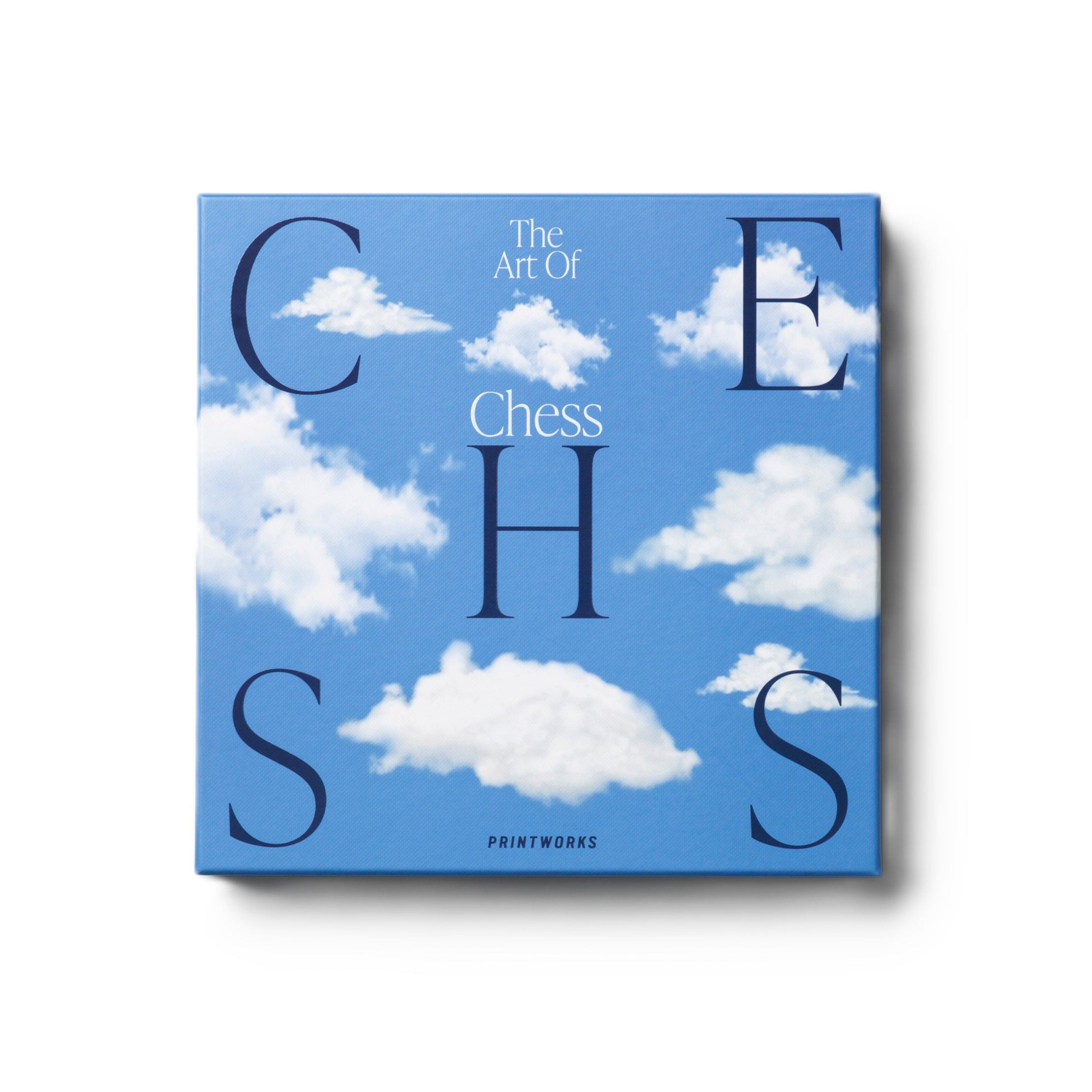 CHESS CLOUDS Blue and White Chess Set