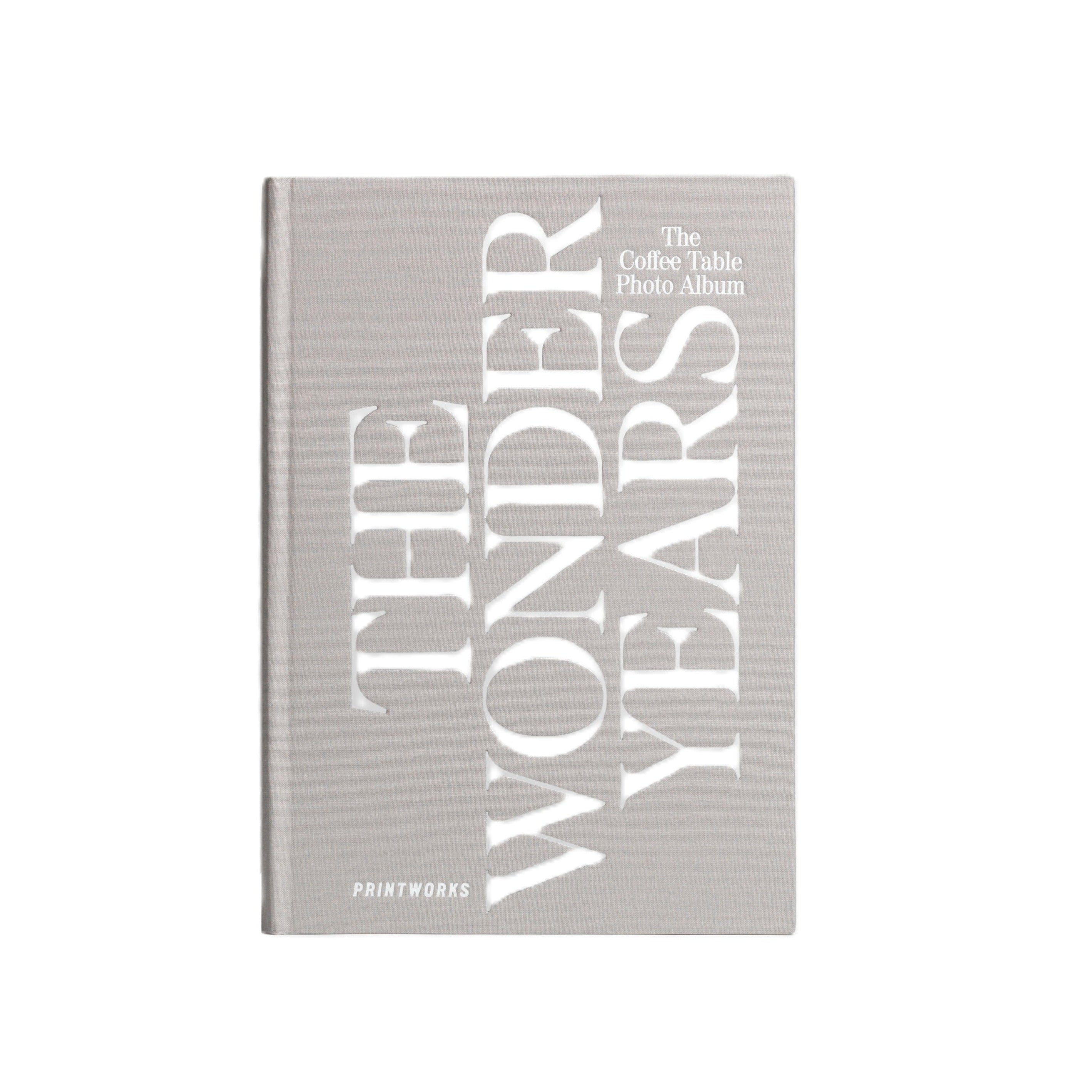 Album na fotografie THE WONDER YEARS šedé