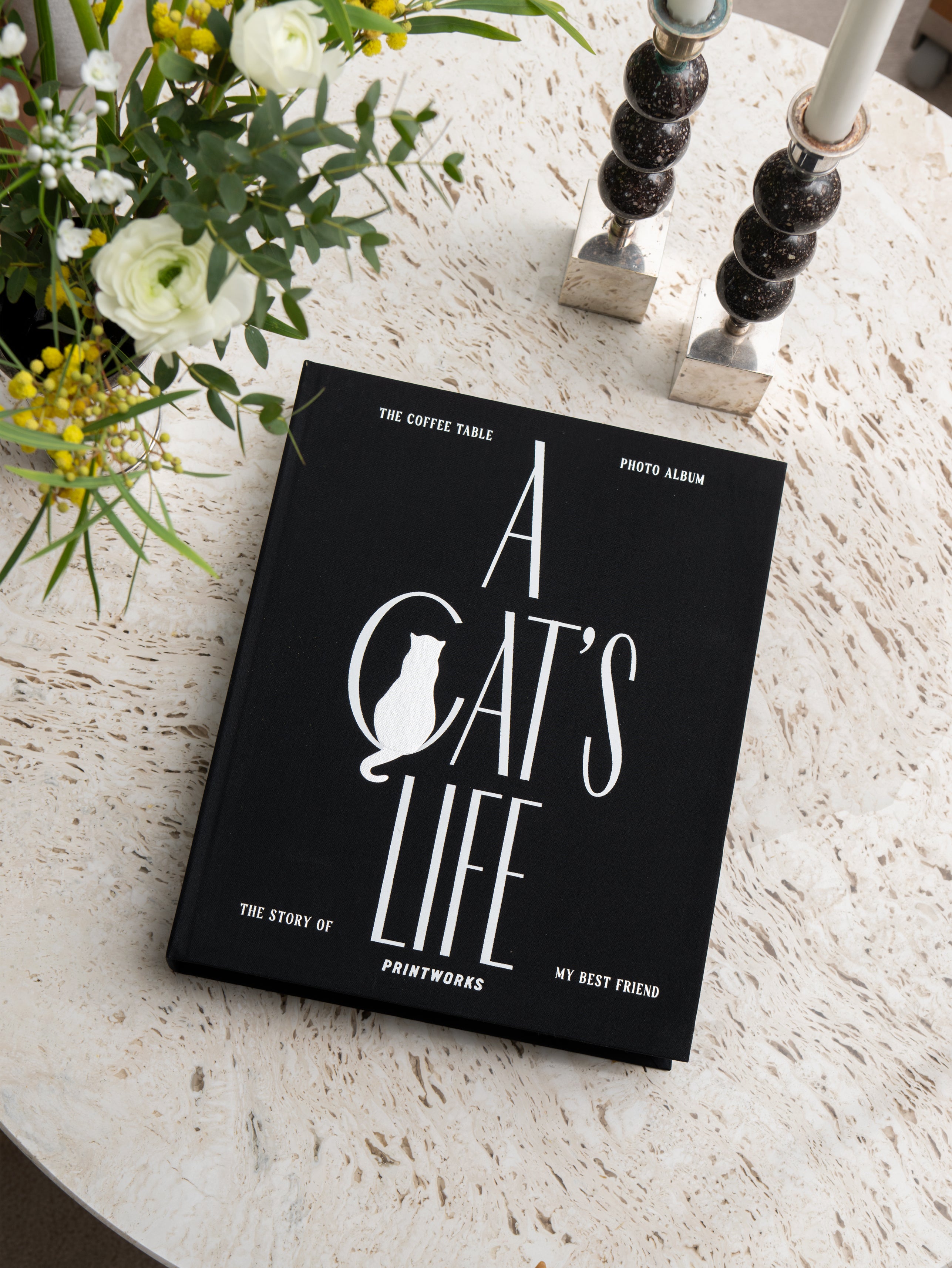 Album na fotografie A CAT'S LIFE čierny