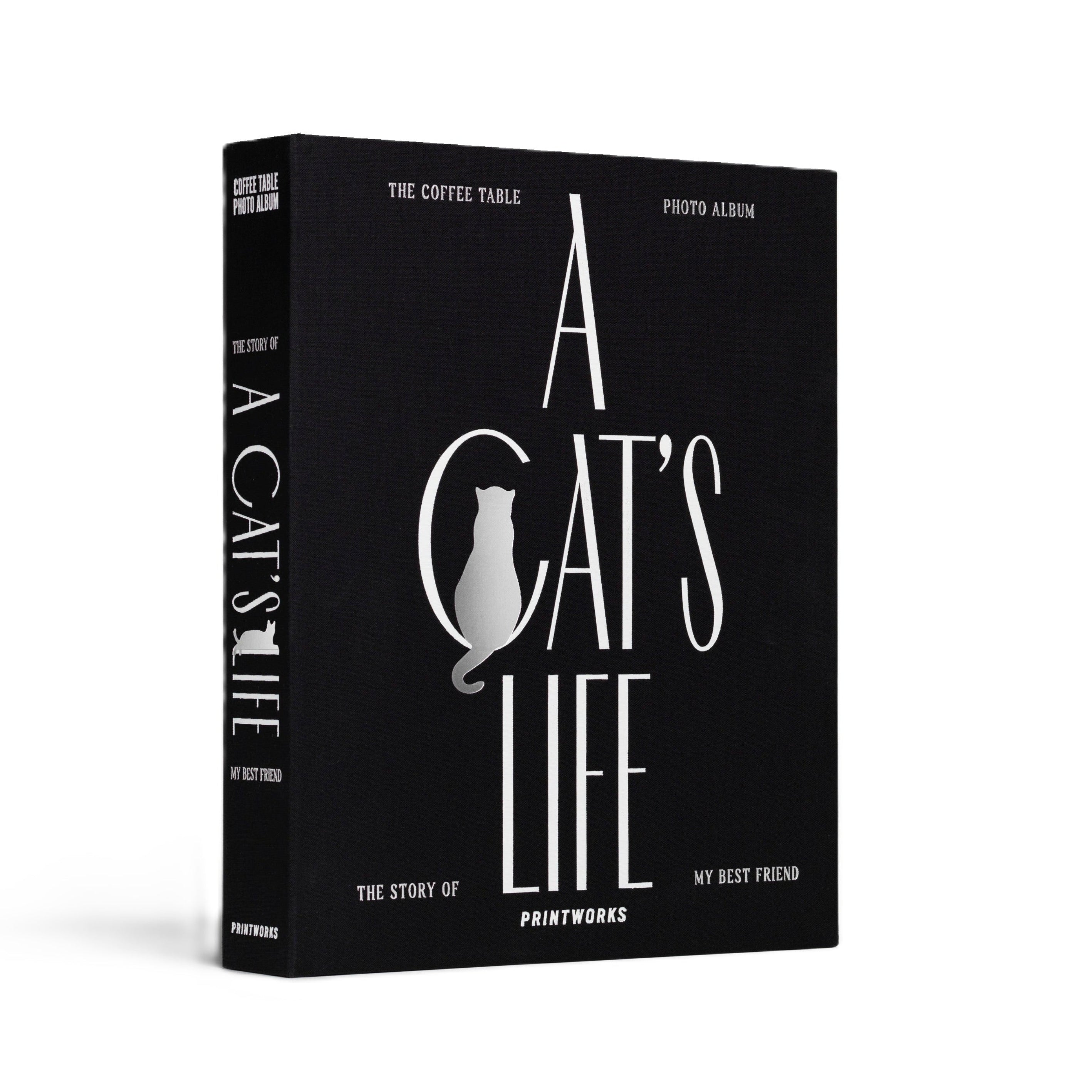 Album na fotografie A CAT'S LIFE čierny