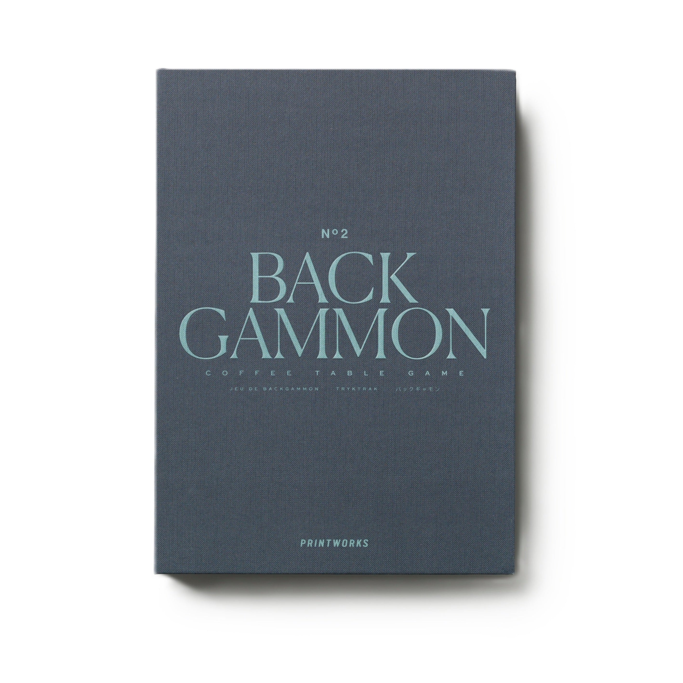 Backgammon Set BACKGAMMON CLASSIC Gray