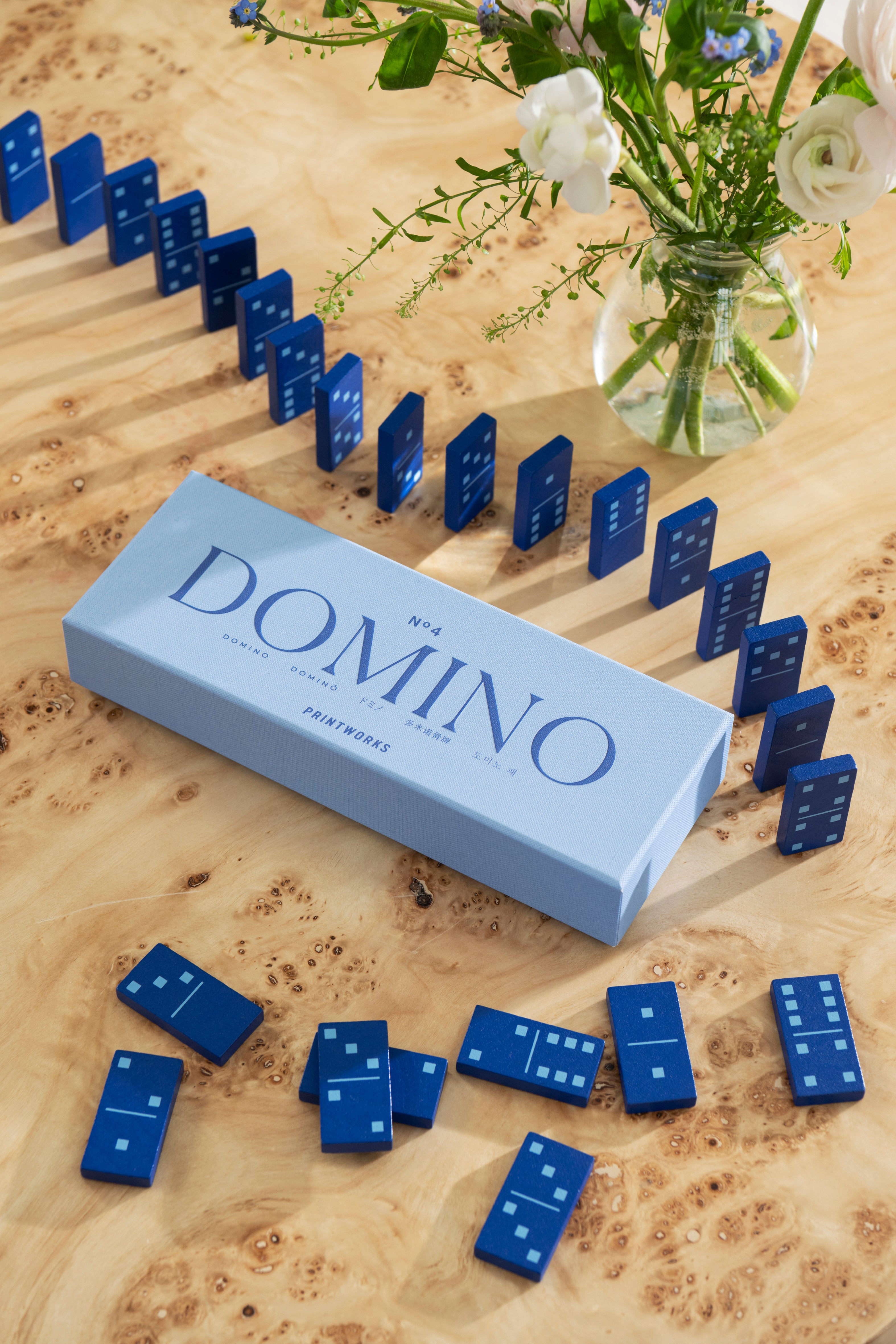 Gra DOMINO modrá