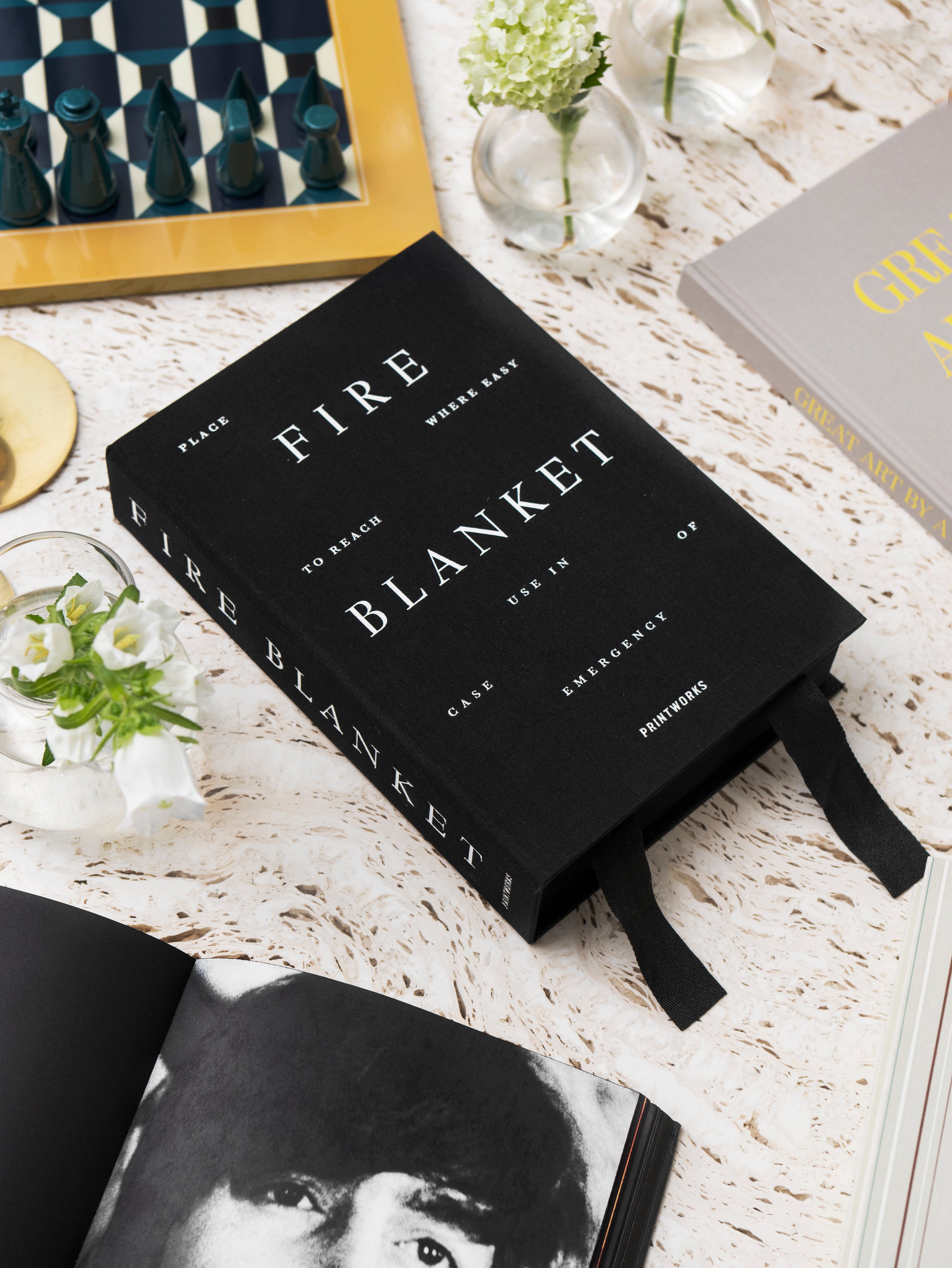 Hasičská deka FIRE BLANKET čierna