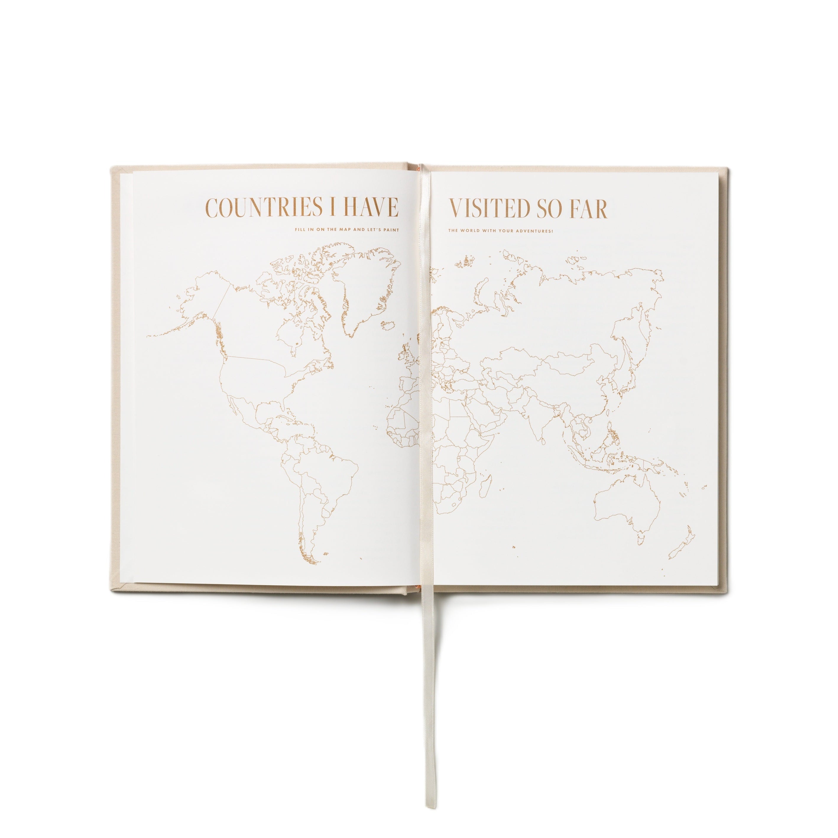 Cestovný denník TRAVEL JOURNAL tmavomodrý s béžovým