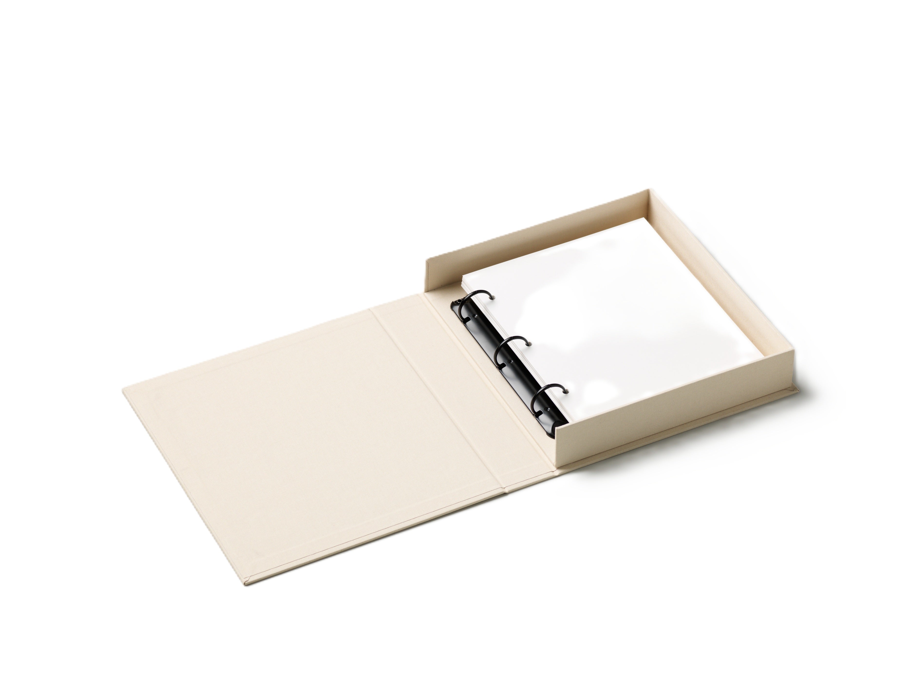 GOOD TIMES photo album beige with orange