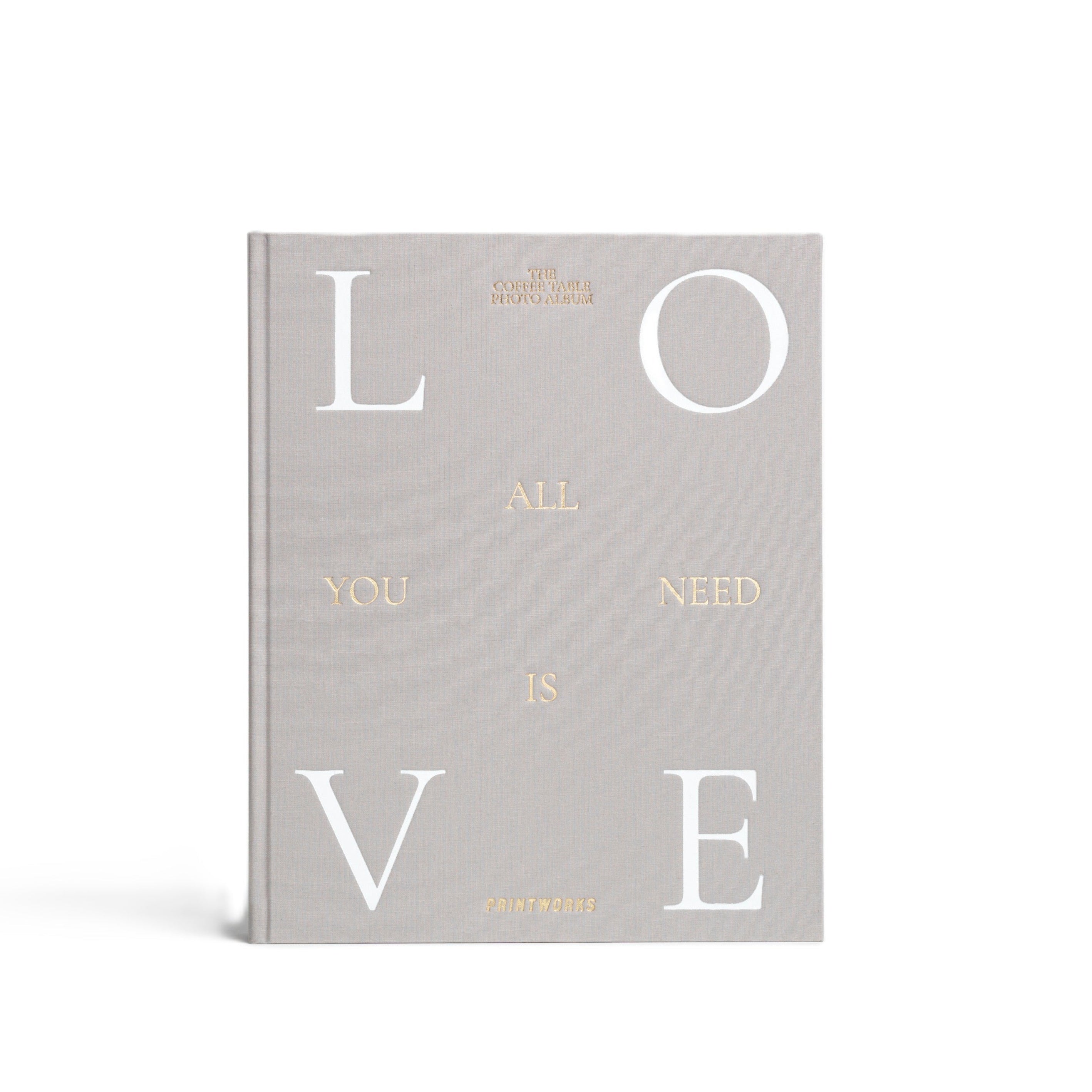 Album na fotografie ALL YOU NEED IS LOVE béžový