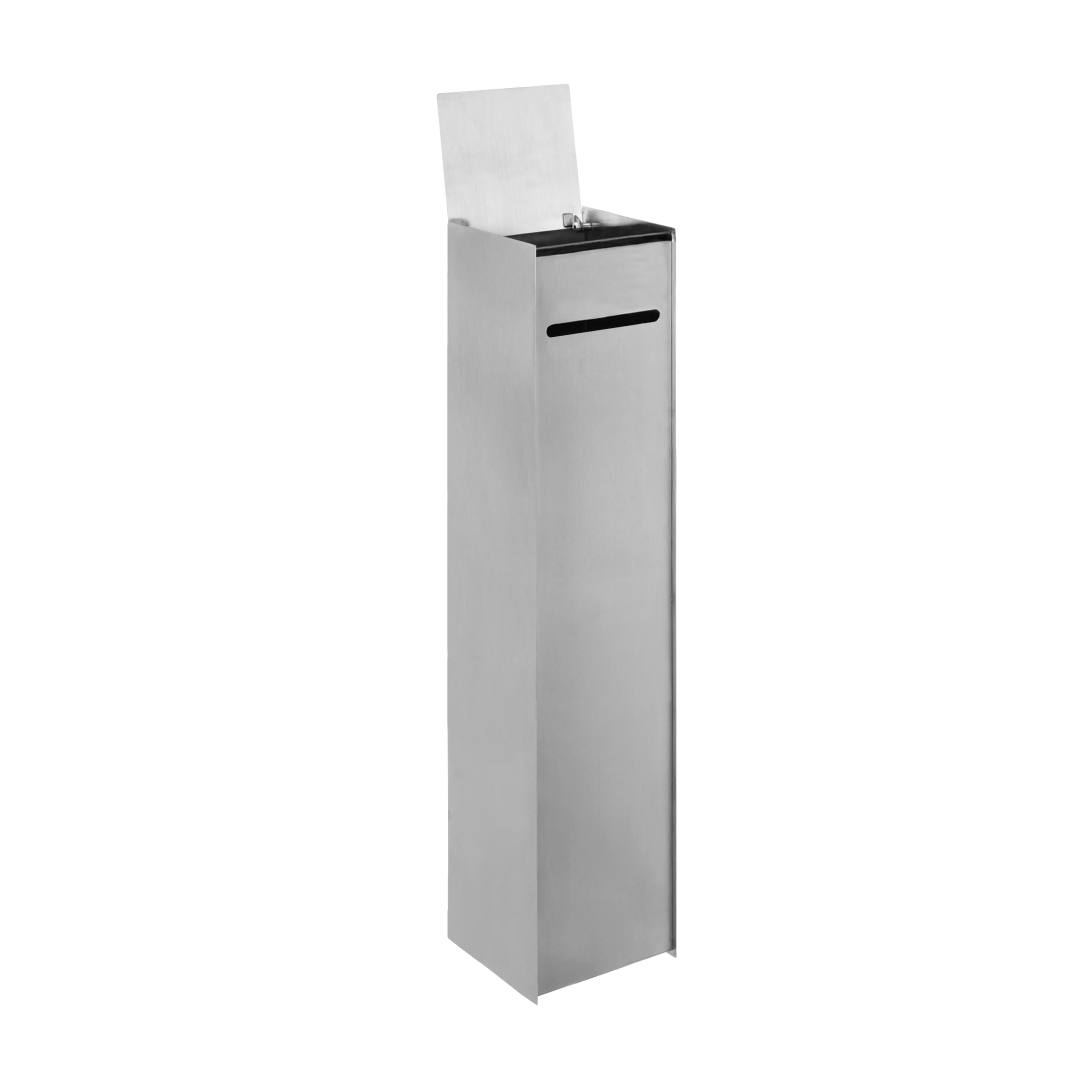 SAMA Brushed Steel Toilet Paper Holder