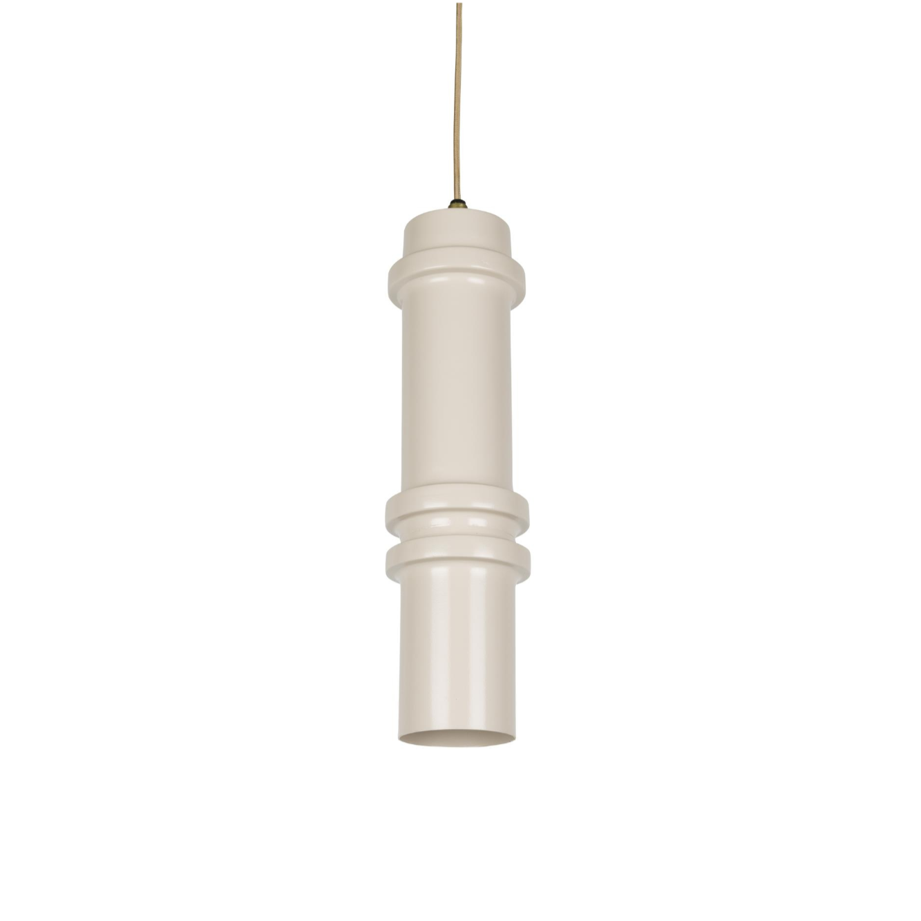 Závesná lampa DUCT krémová