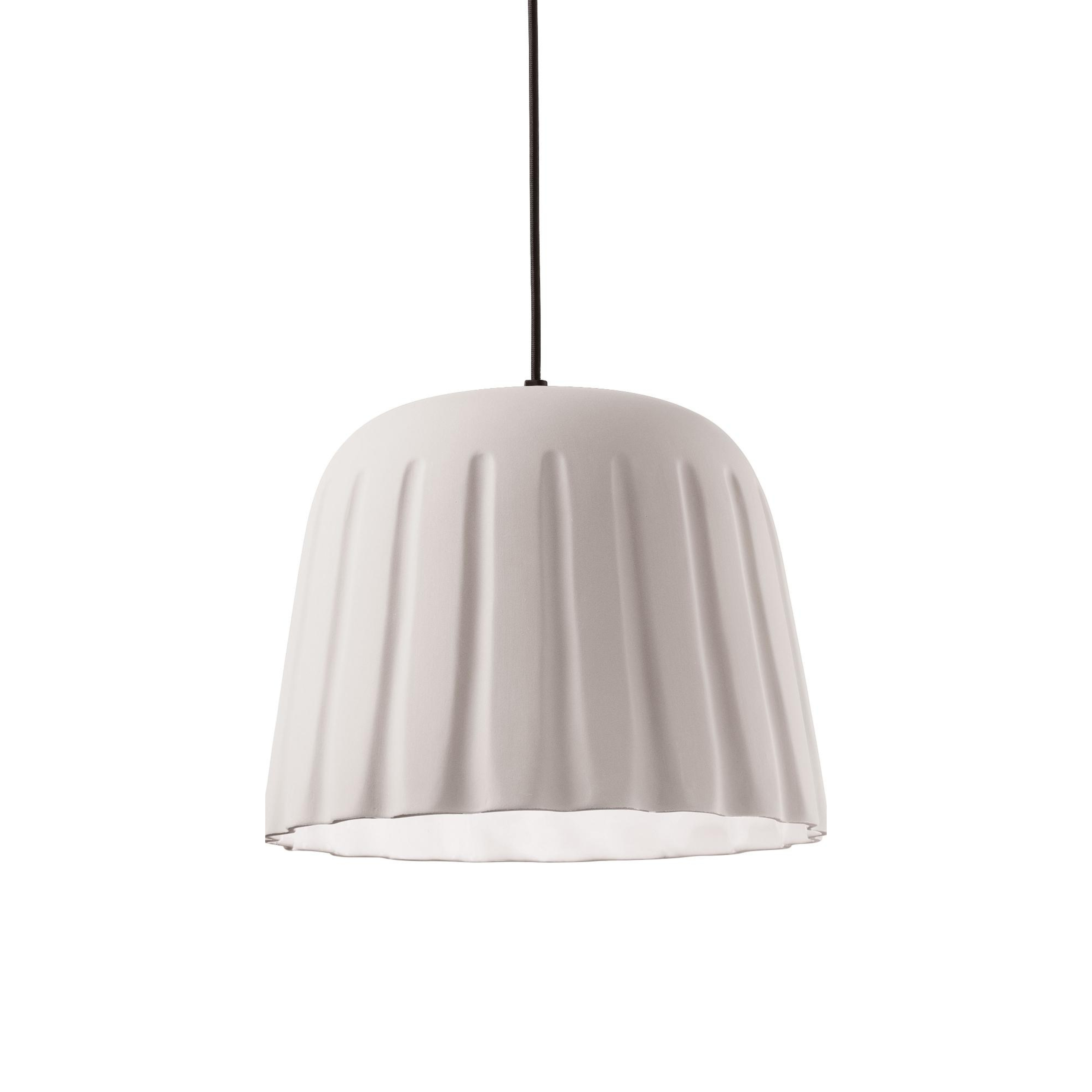 MADAME GRES white ceramic pendant lamp