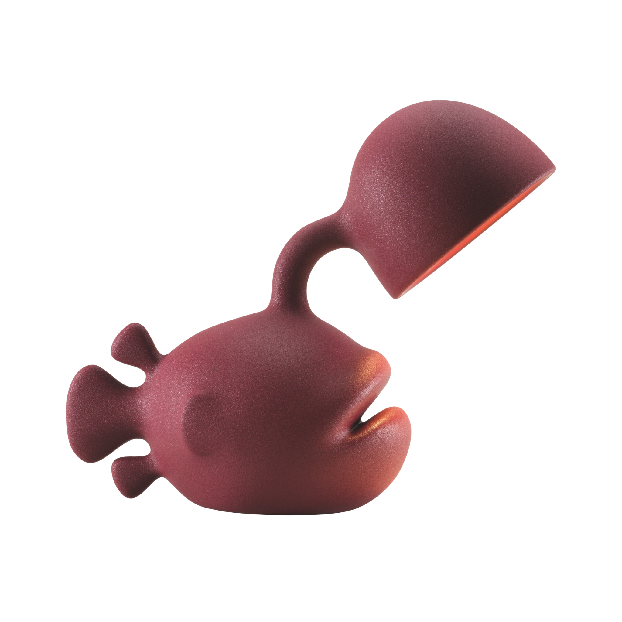 Stolná lampa ABYSS bordová