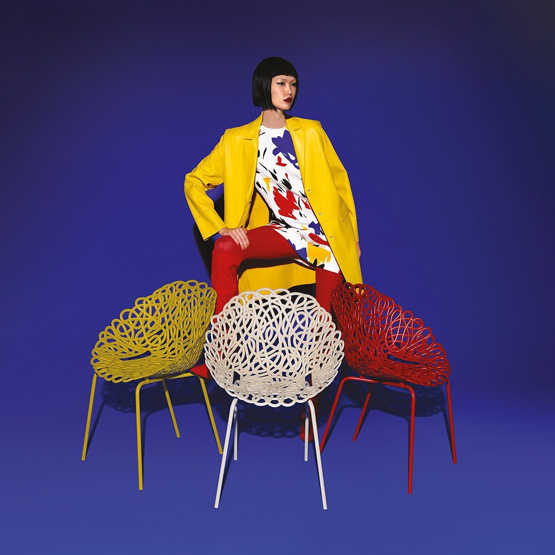 BACANA gray garden chair set