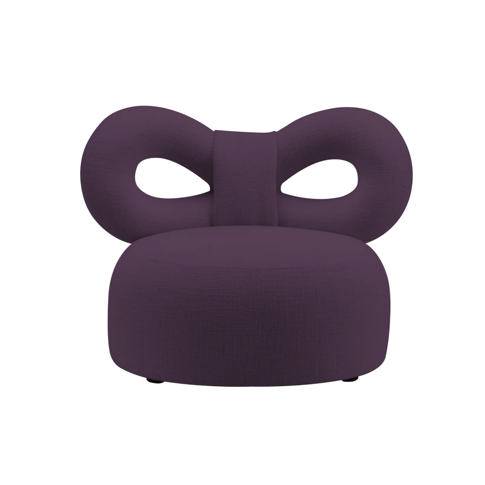 Fotel RIBBON malinový