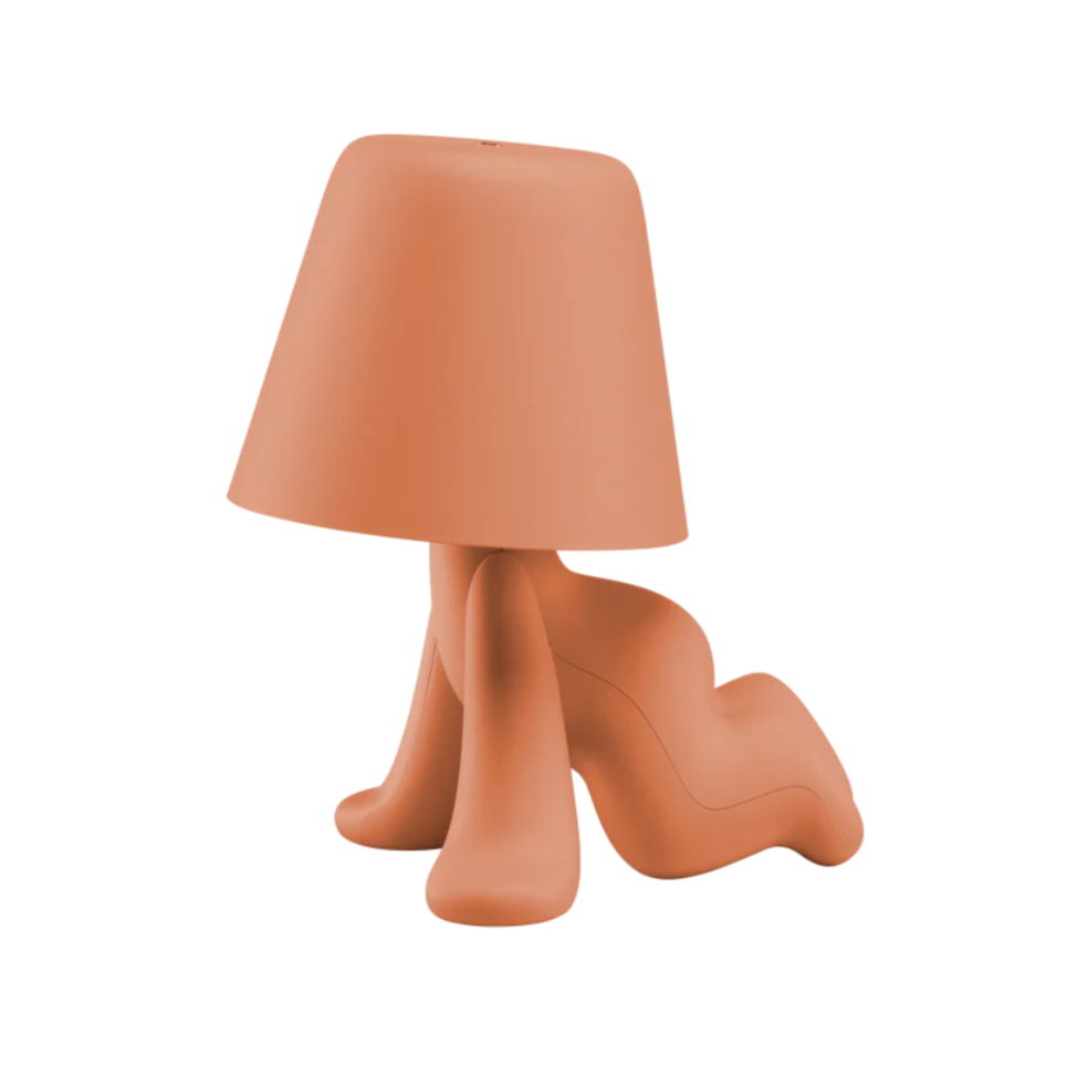 Prenosná lampa SWEET BROTHERS RON terakota