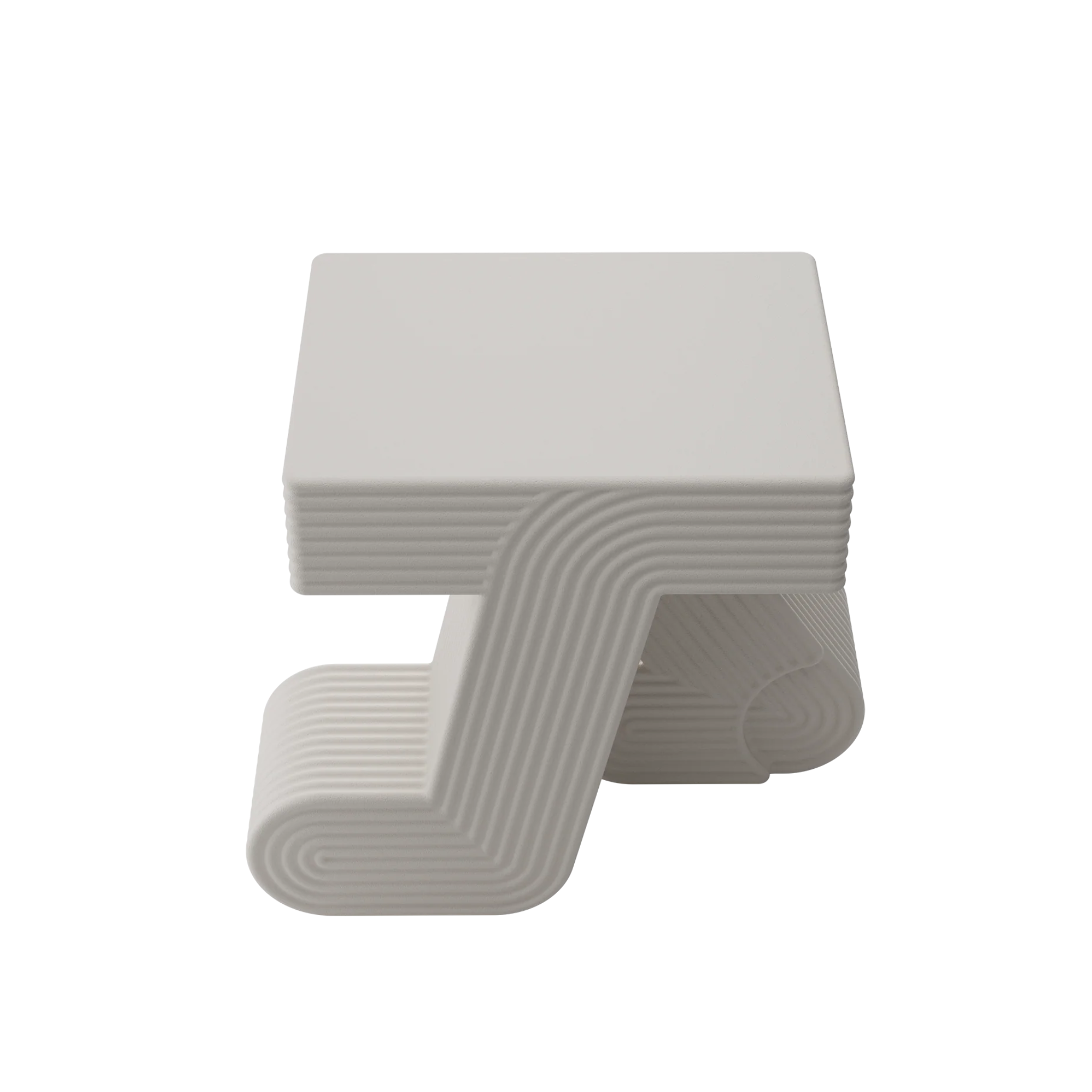 Bocný záhradný stolík WALKING béžový