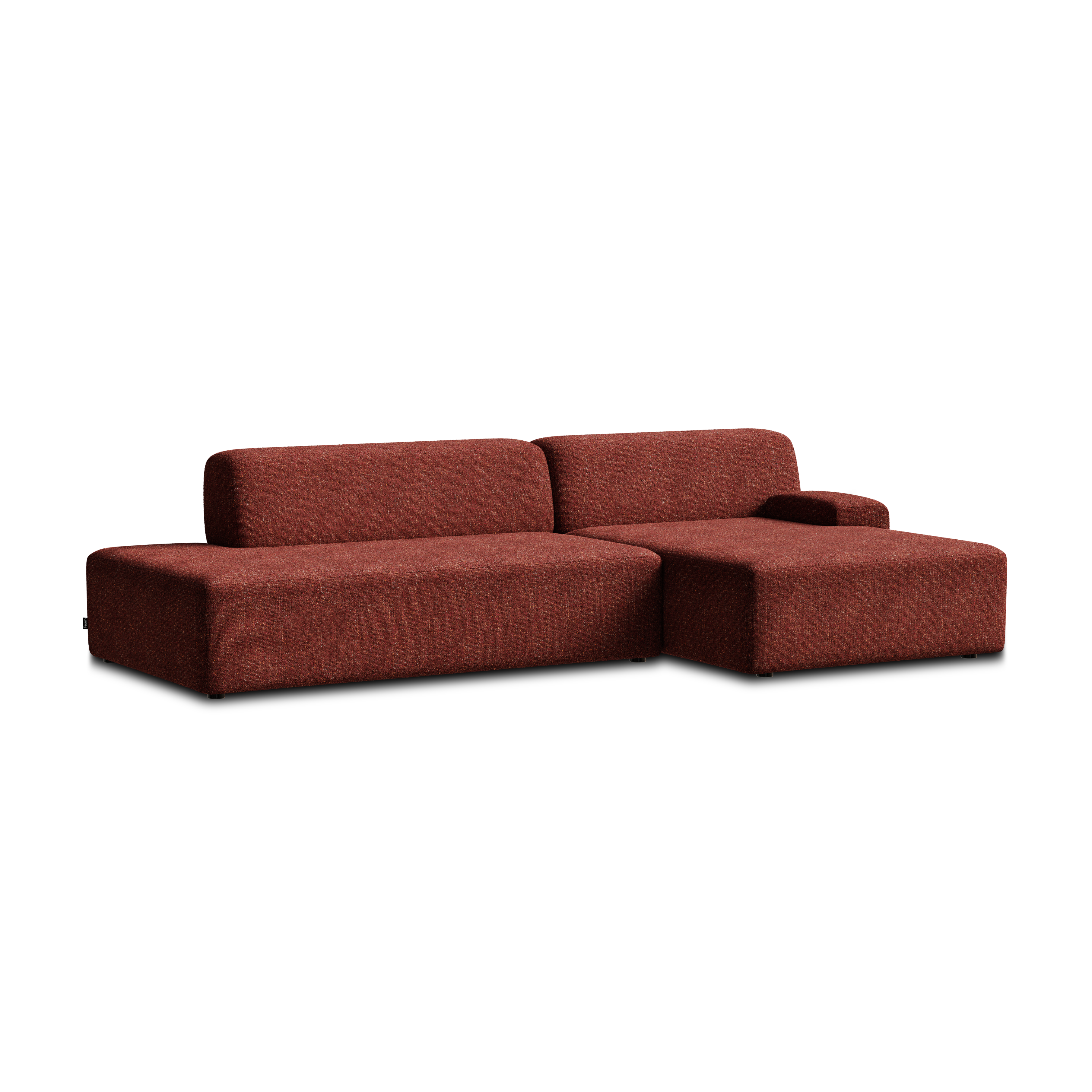 Modulárny rohový otvorený pravý UMI gaštanovo červený