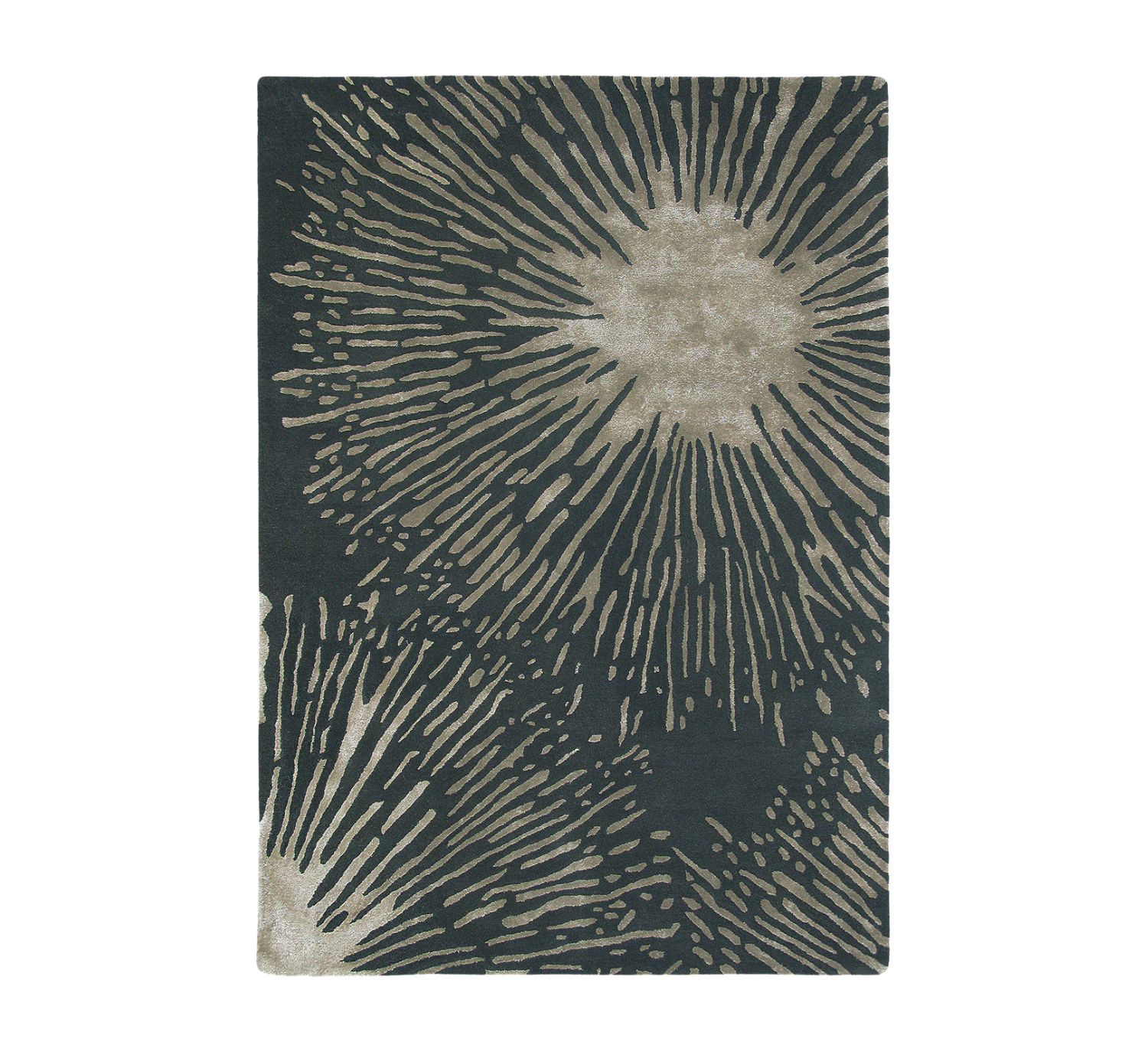 Koberec SHORE TRUFFLE tmavozelený