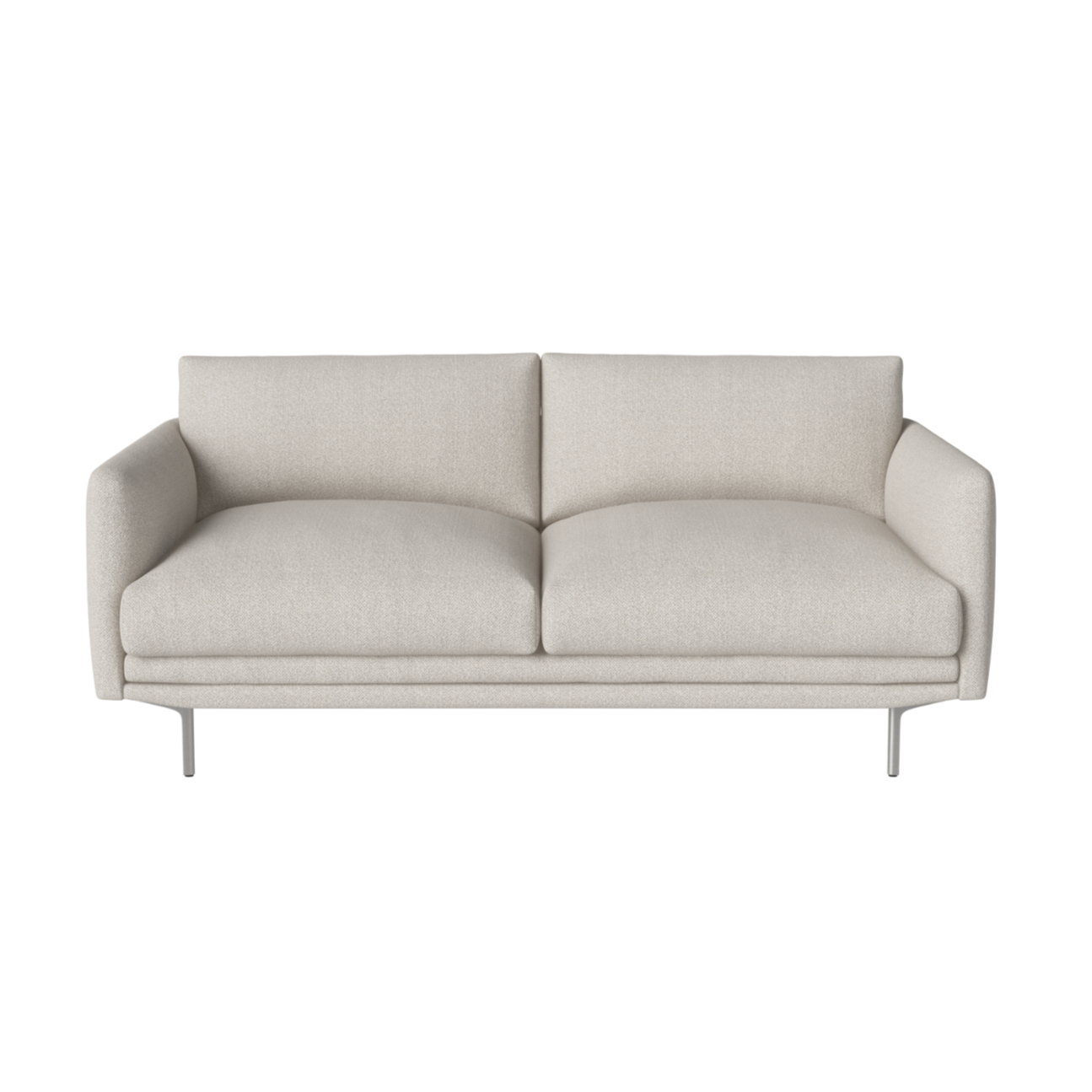 Sofa pre 2 osoby LOMI s kovovým podstavcom