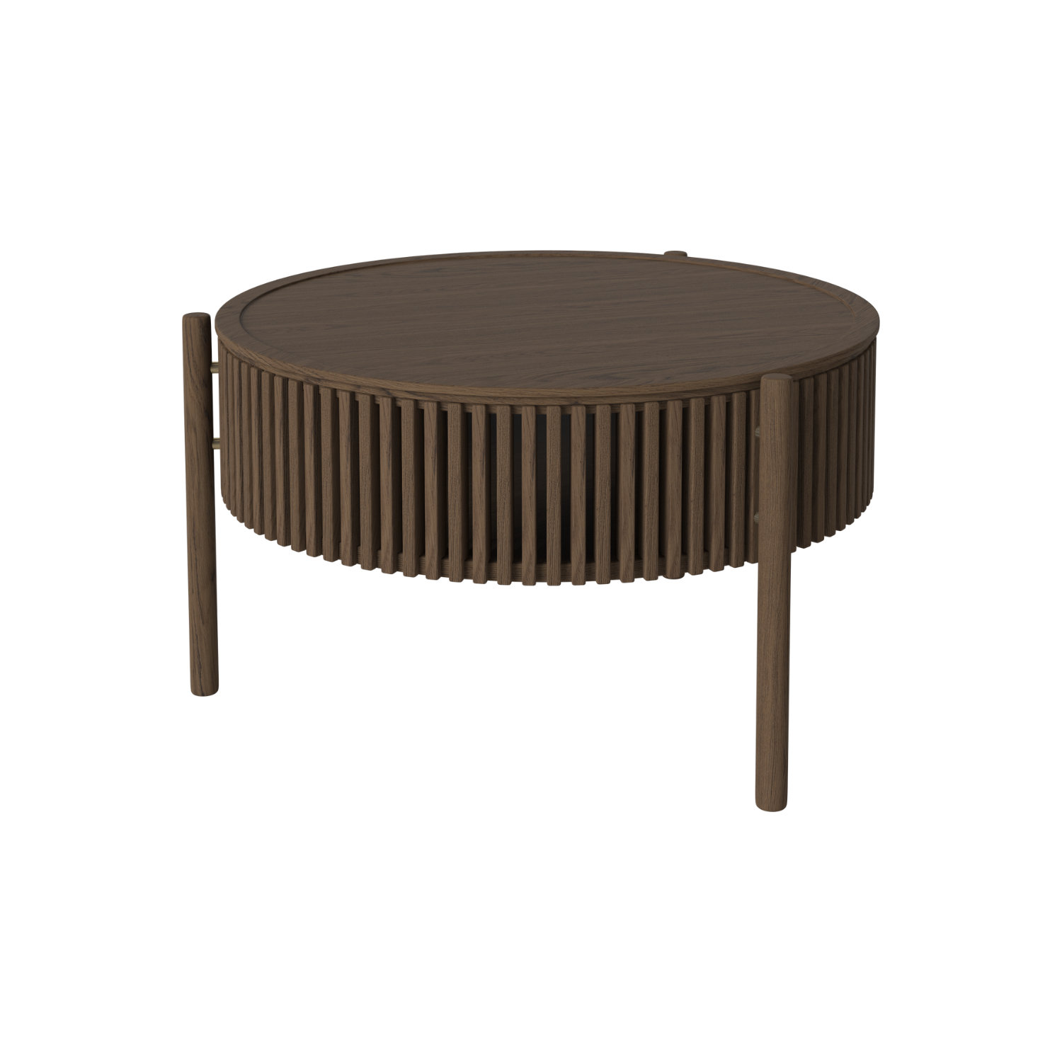 Kávový stolík STORY tmavé dubové drevo