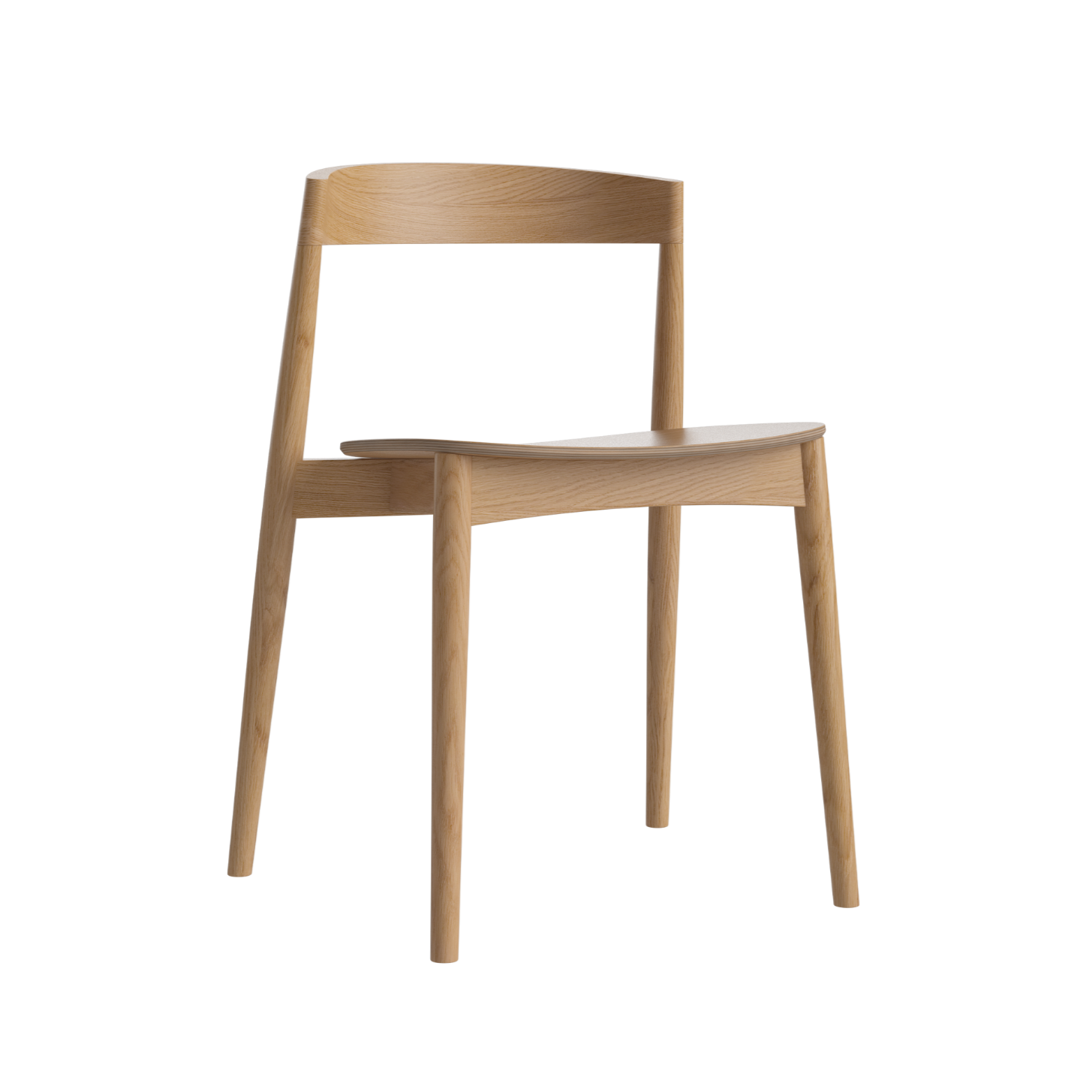 Stolička KITE z dubového dreva