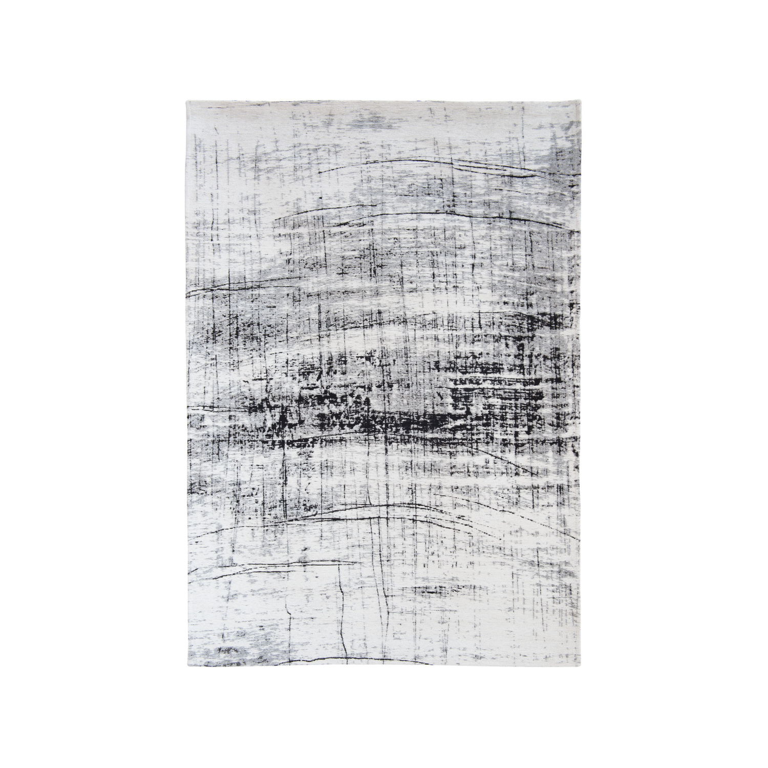 Koberec GRIFF METRO B&W biely