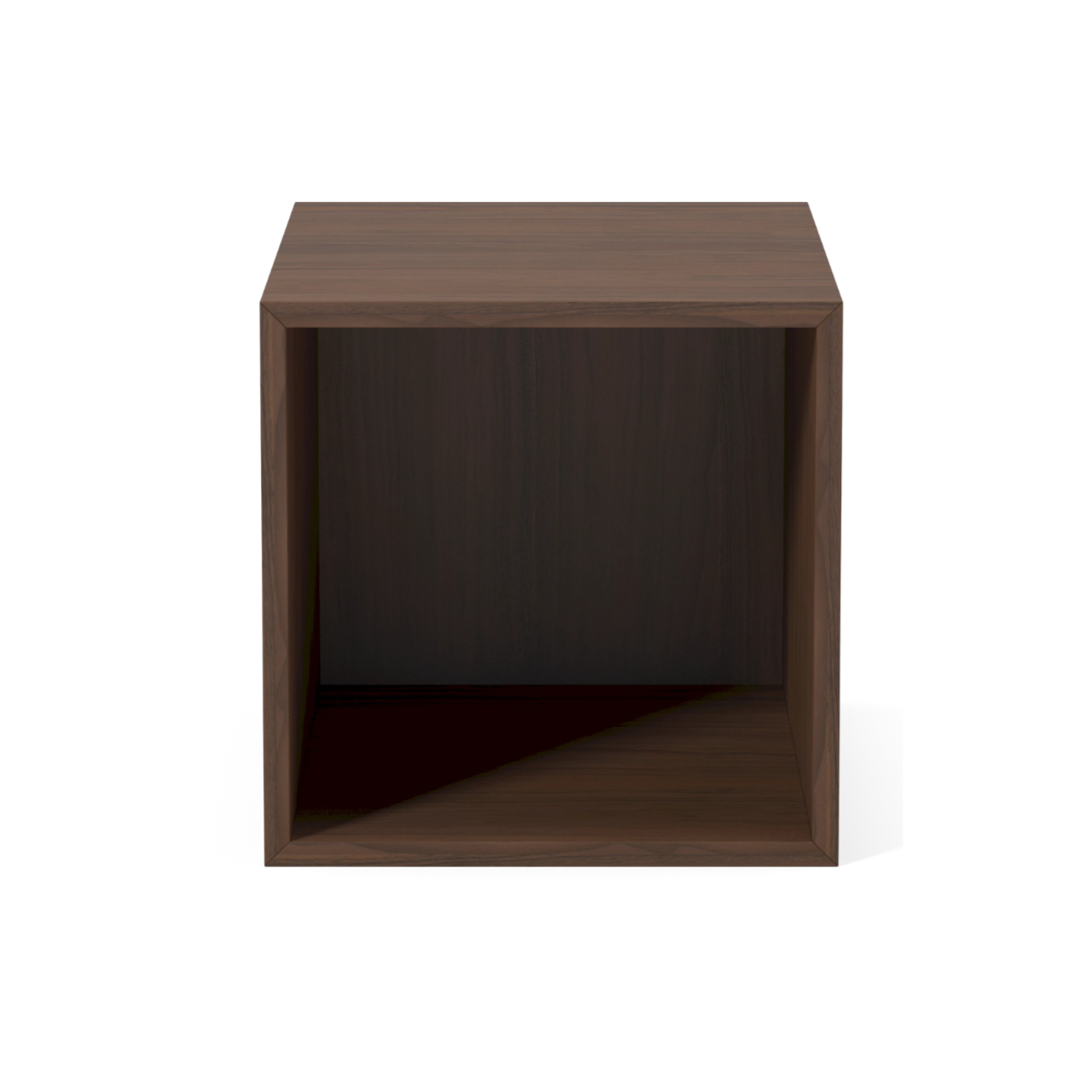 Polica CASE - jednotlivý modul orechová dyha