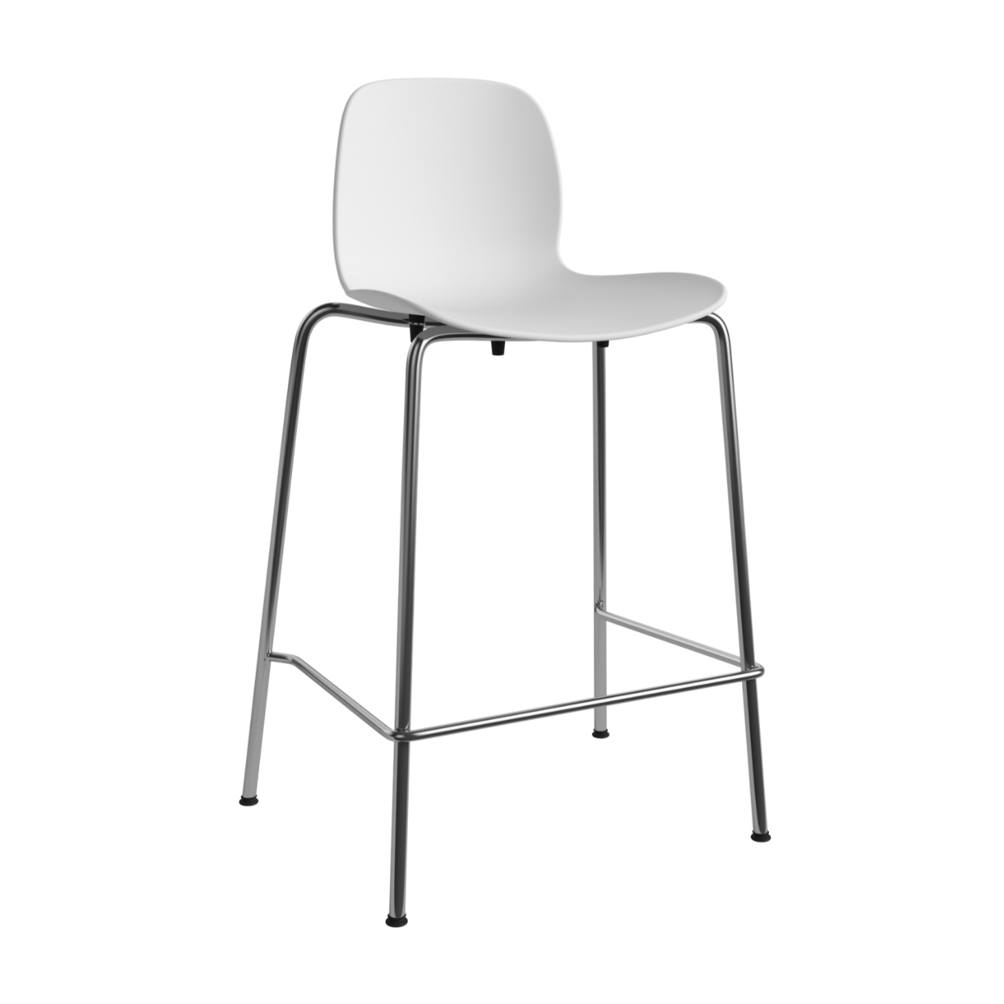 Hoker SEED biely so železnou základňou