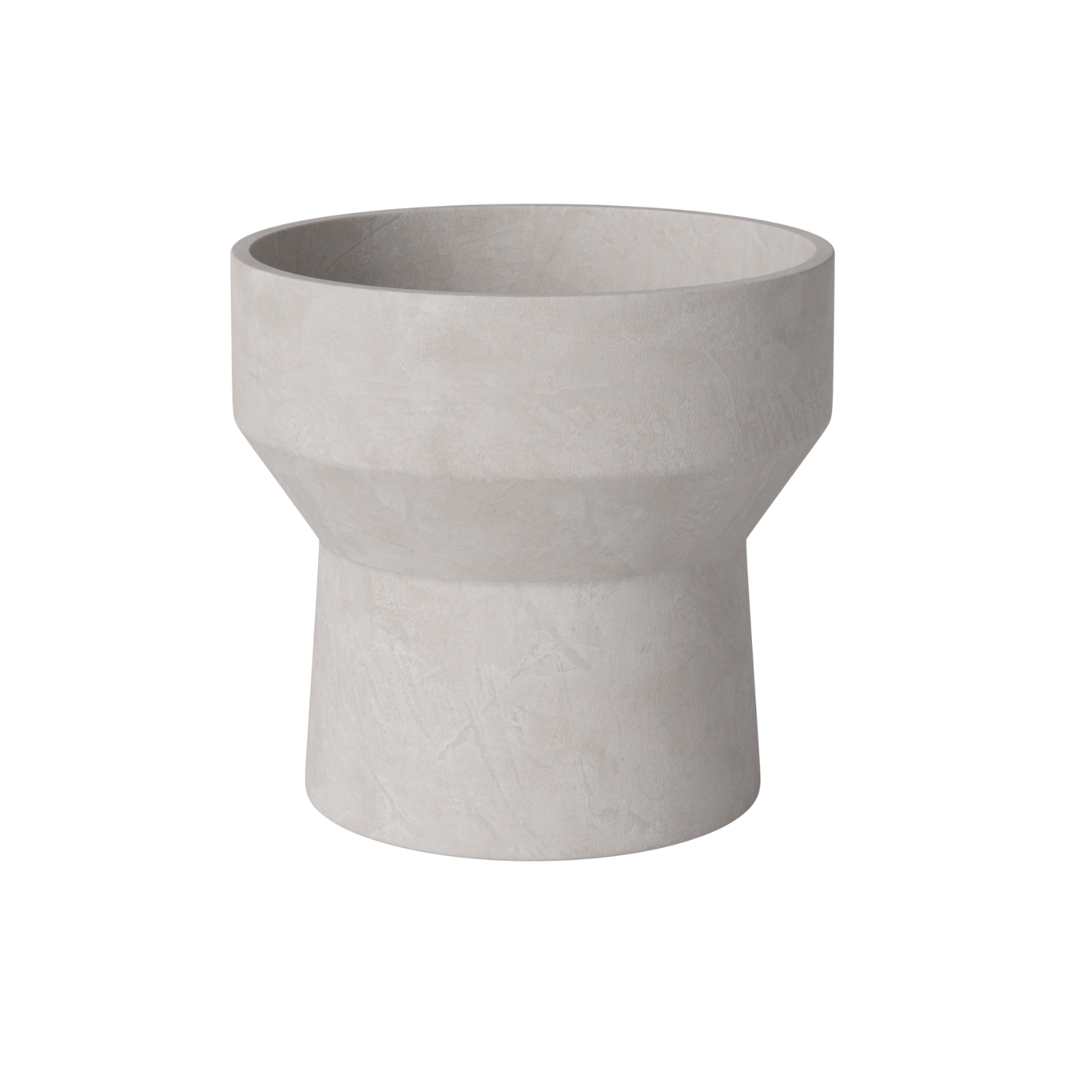 Kvetináč COMBO šedý cement