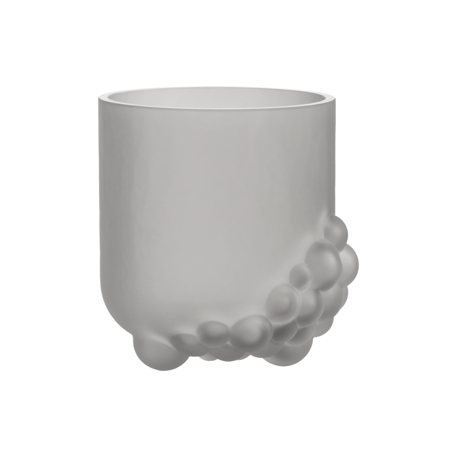 Kvetináč BULK biele sklo