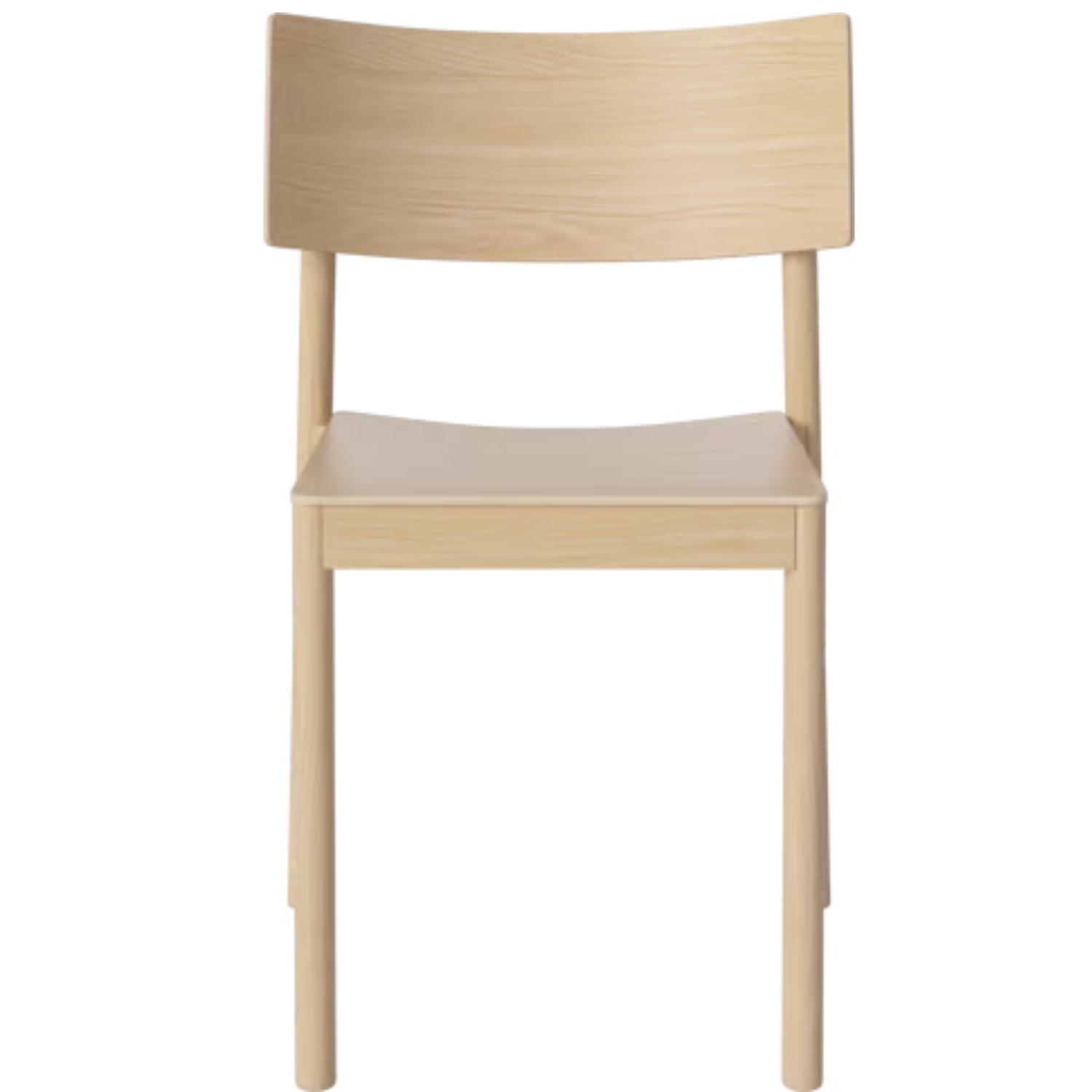 Stolička TUNE bielená dubová dyha