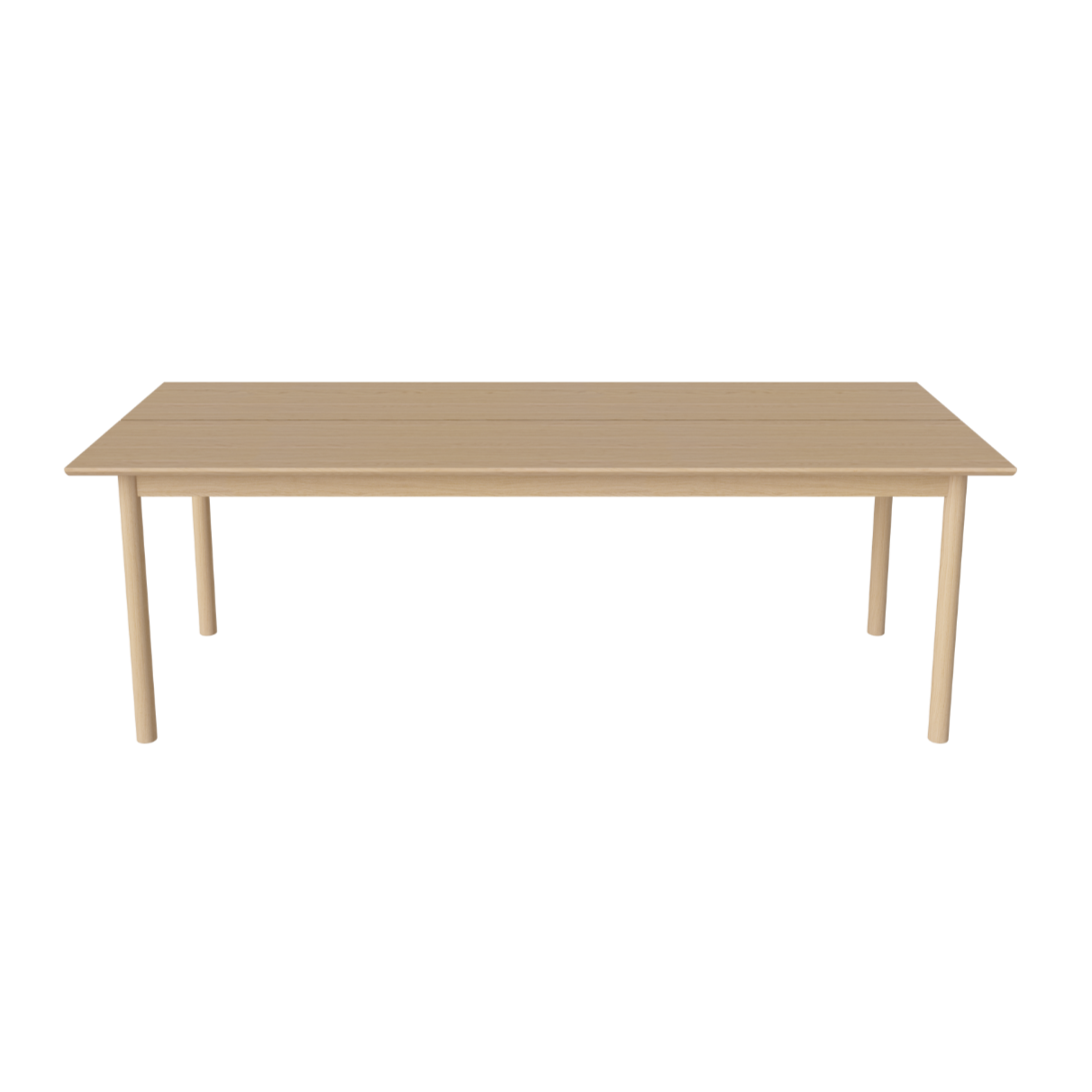 Stôl TRACK bielené dubové drevo