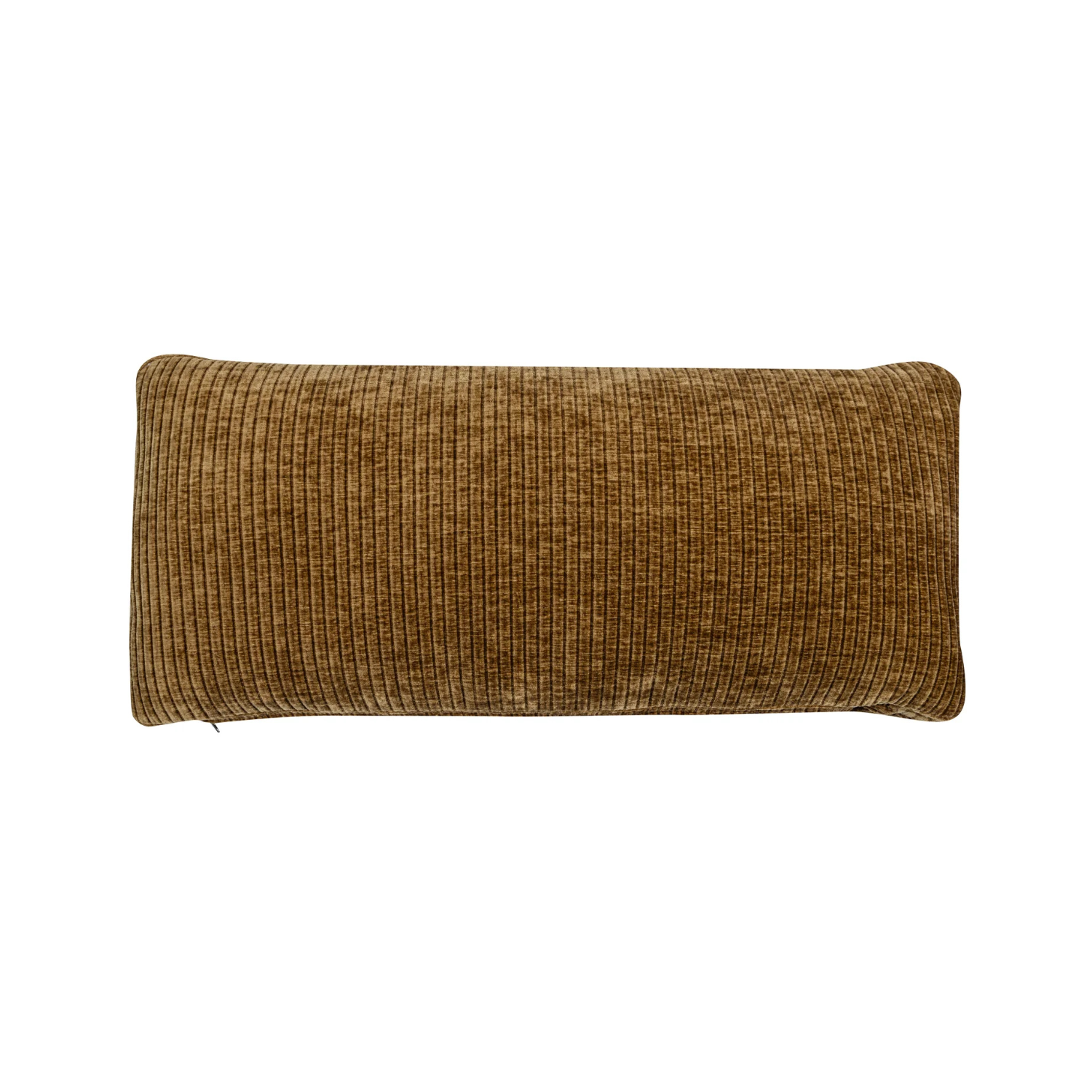 Vankúš MOJO tmavý medový zamat