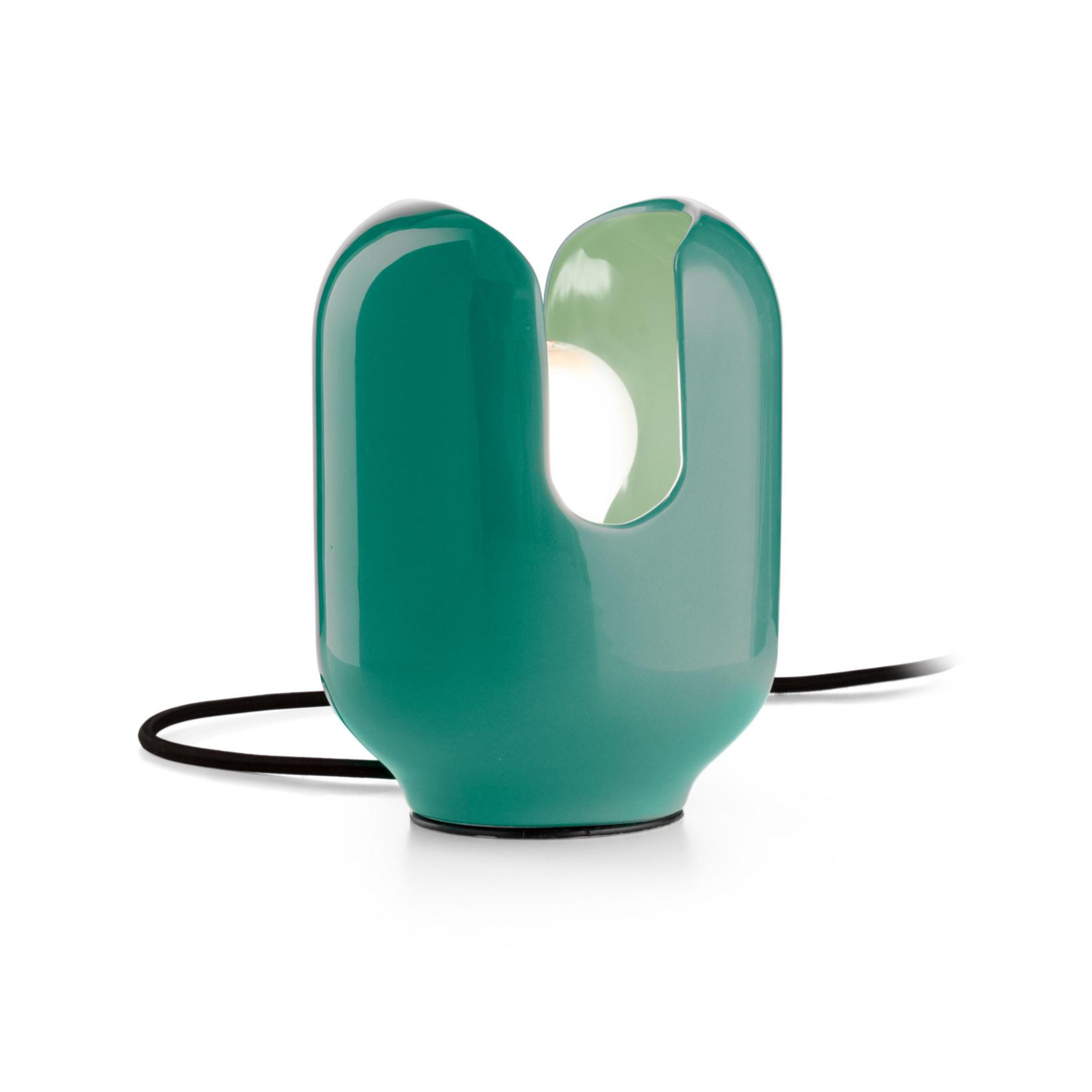 BATUCADA turquoise ceramic table lamp