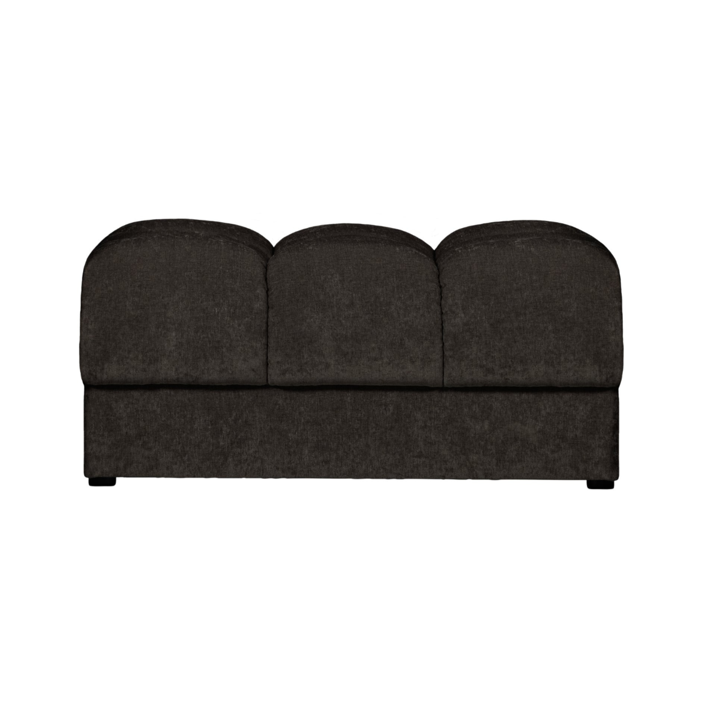 SECOND DATE anthracite pouf